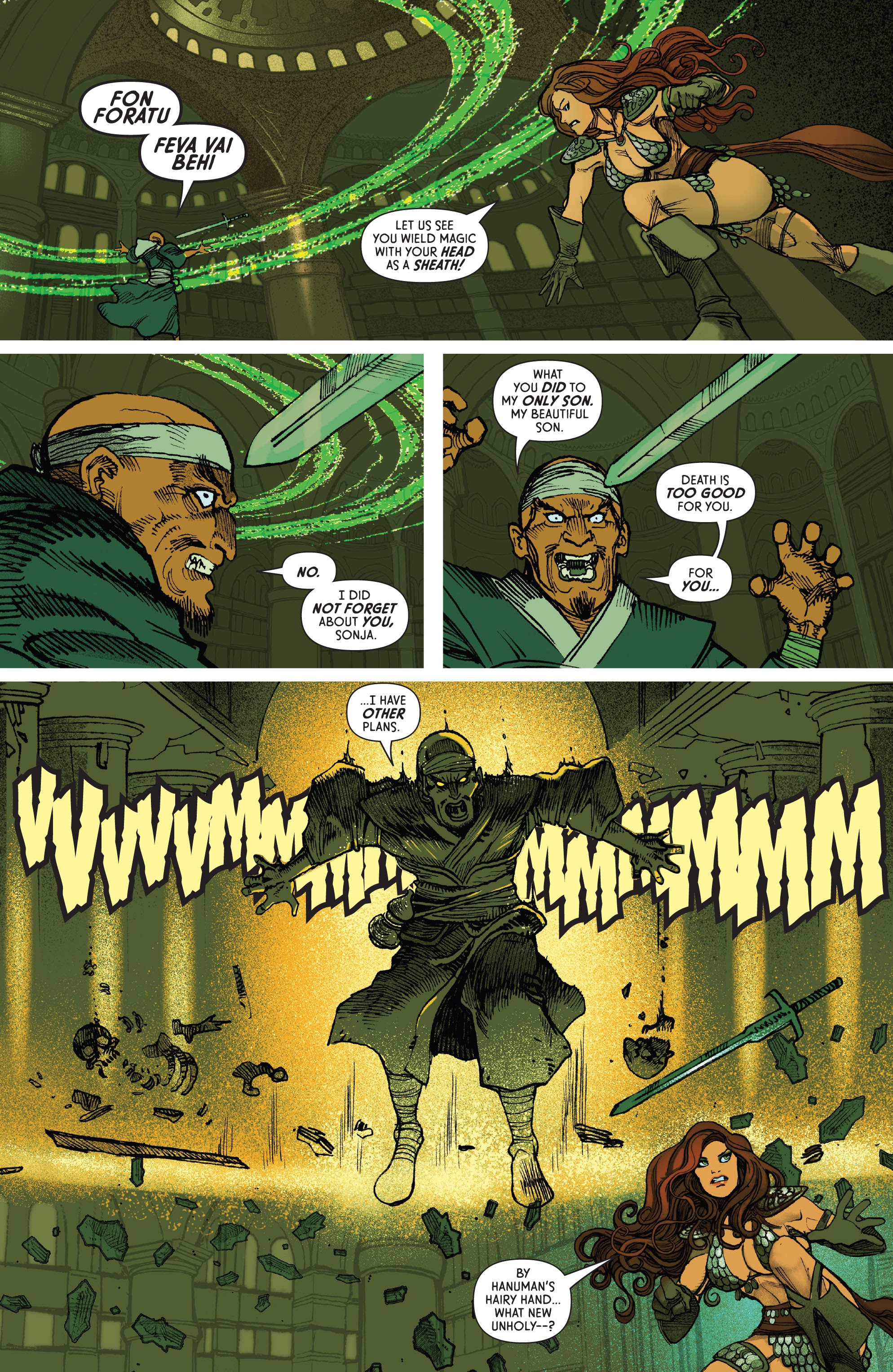 Read online The Invincible Red Sonja comic -  Issue #4 - 14