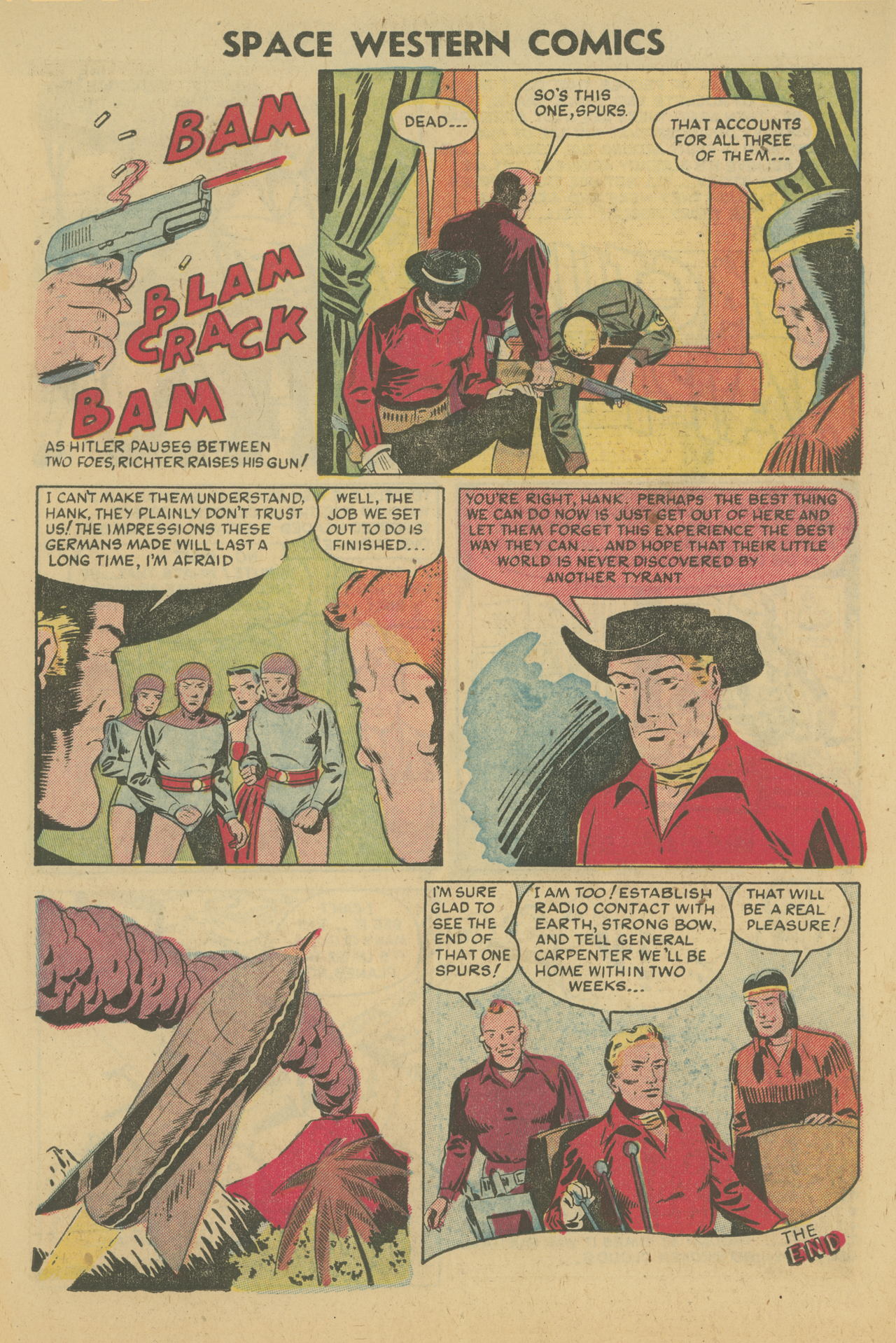 Read online Space Western Comics comic -  Issue #45 - 15