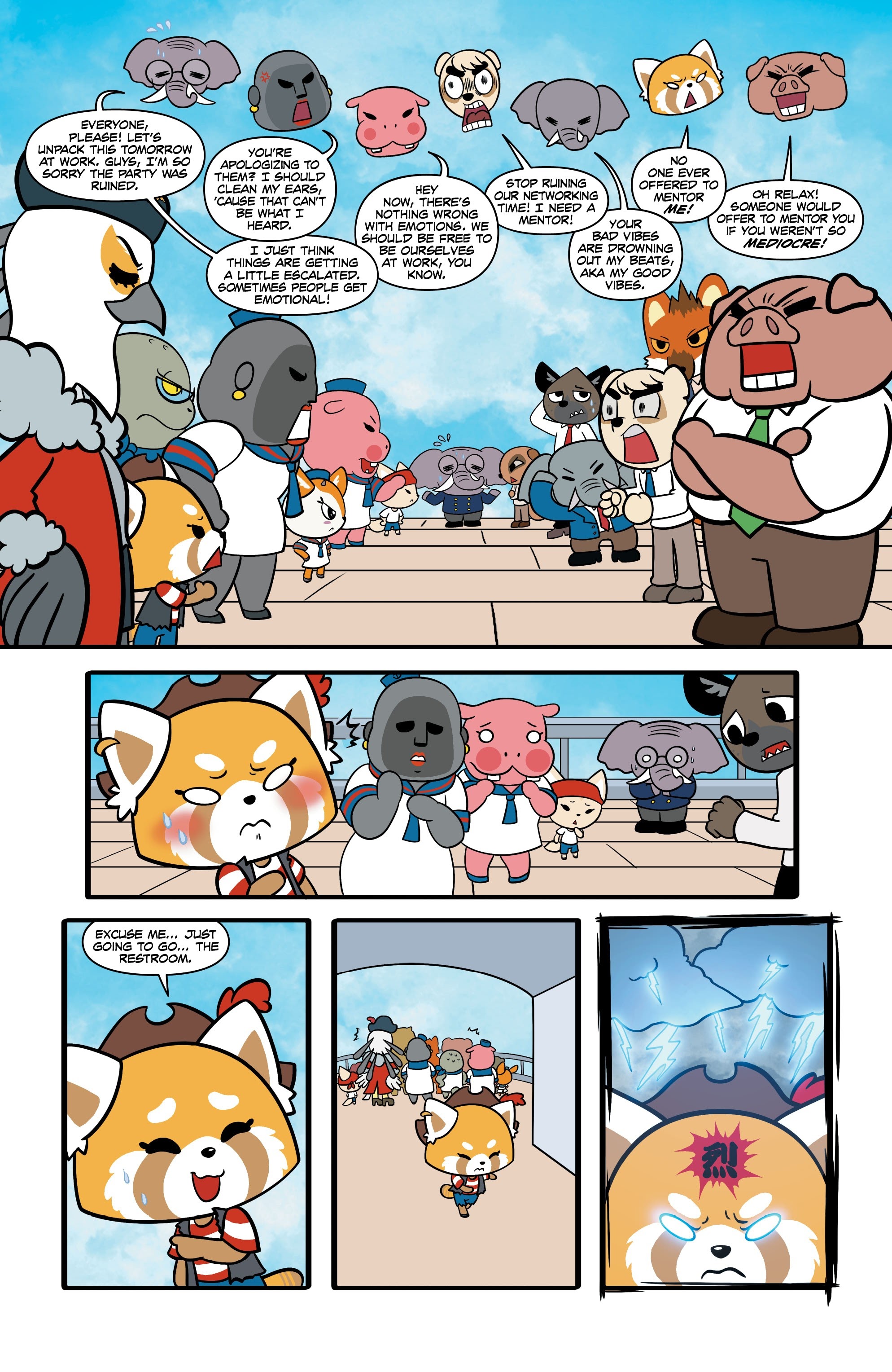 Read online Aggretsuko: Meet Her World comic -  Issue #2 - 19