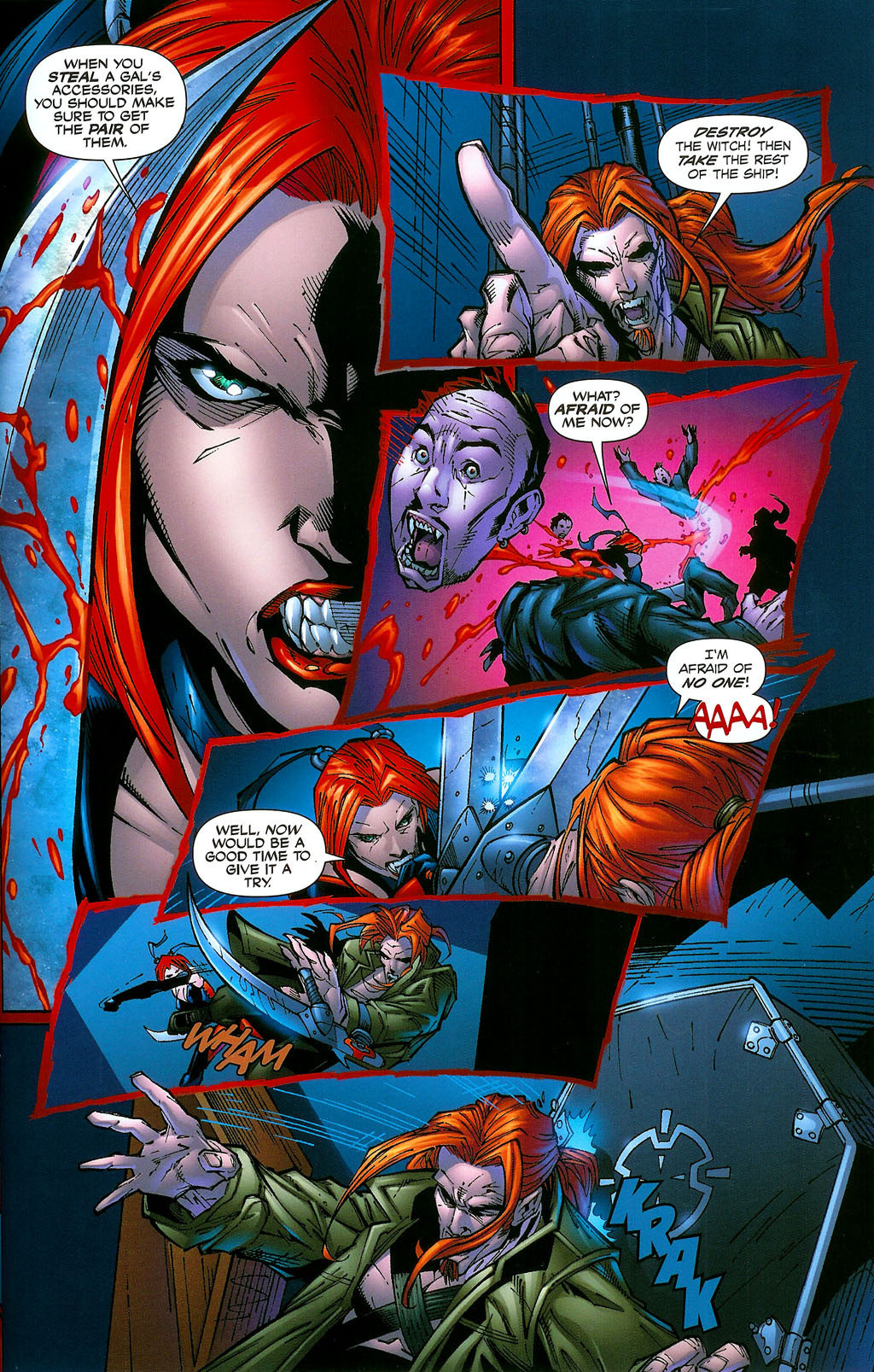 Read online BloodRayne: Skies Afire comic -  Issue # _Preview - 24