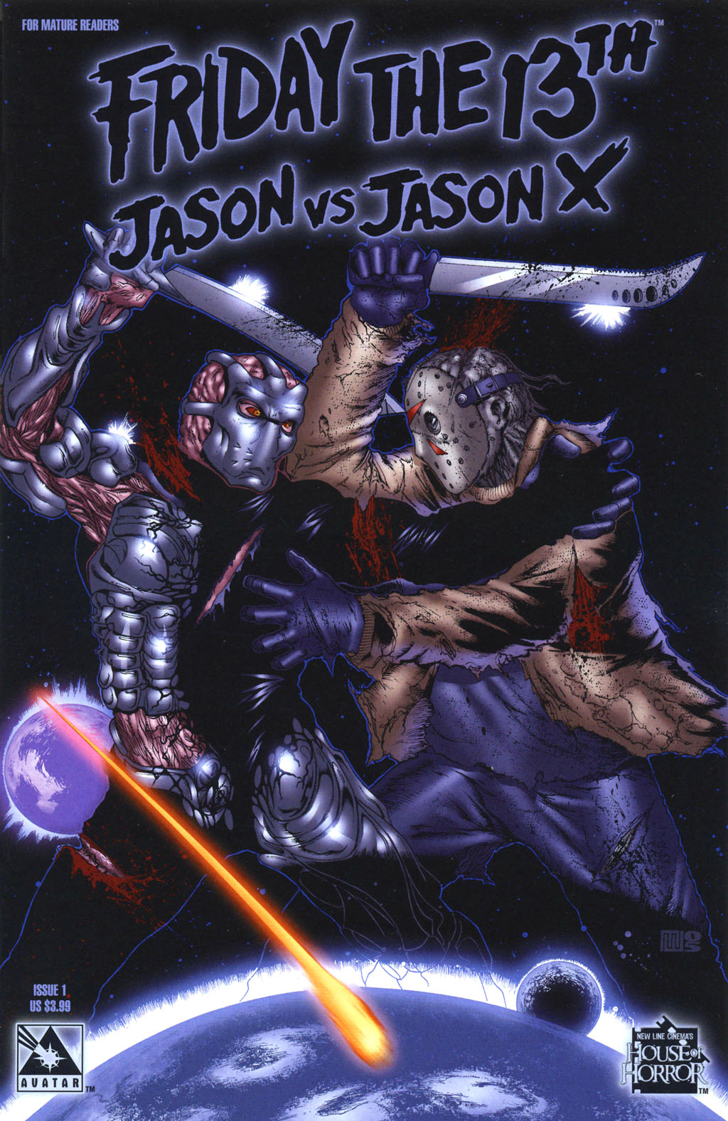 Read online Friday The 13th: Jason Vs Jason X comic -  Issue #1 - 1