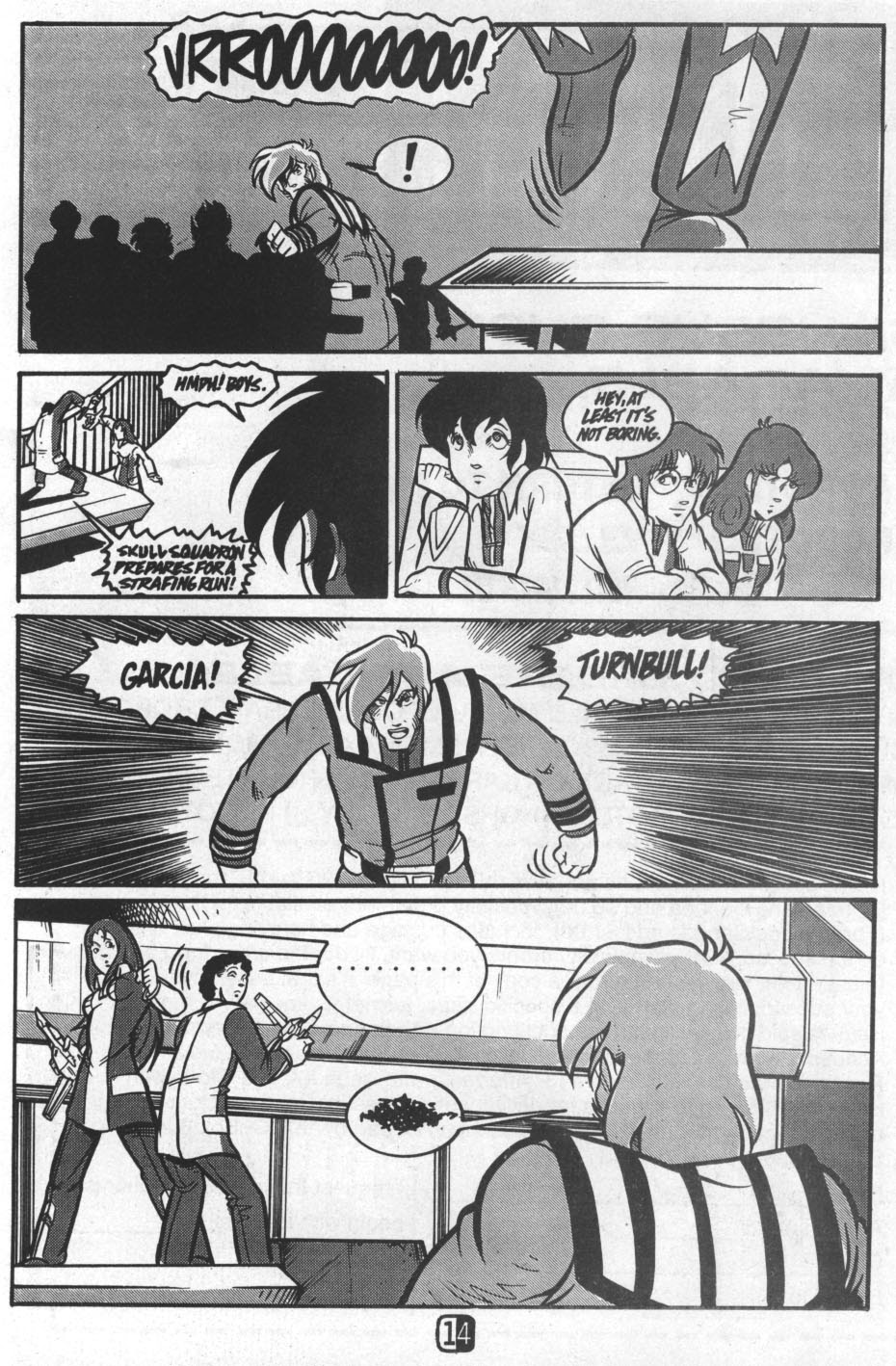 Read online Robotech Academy Blues comic -  Issue #0 - 15