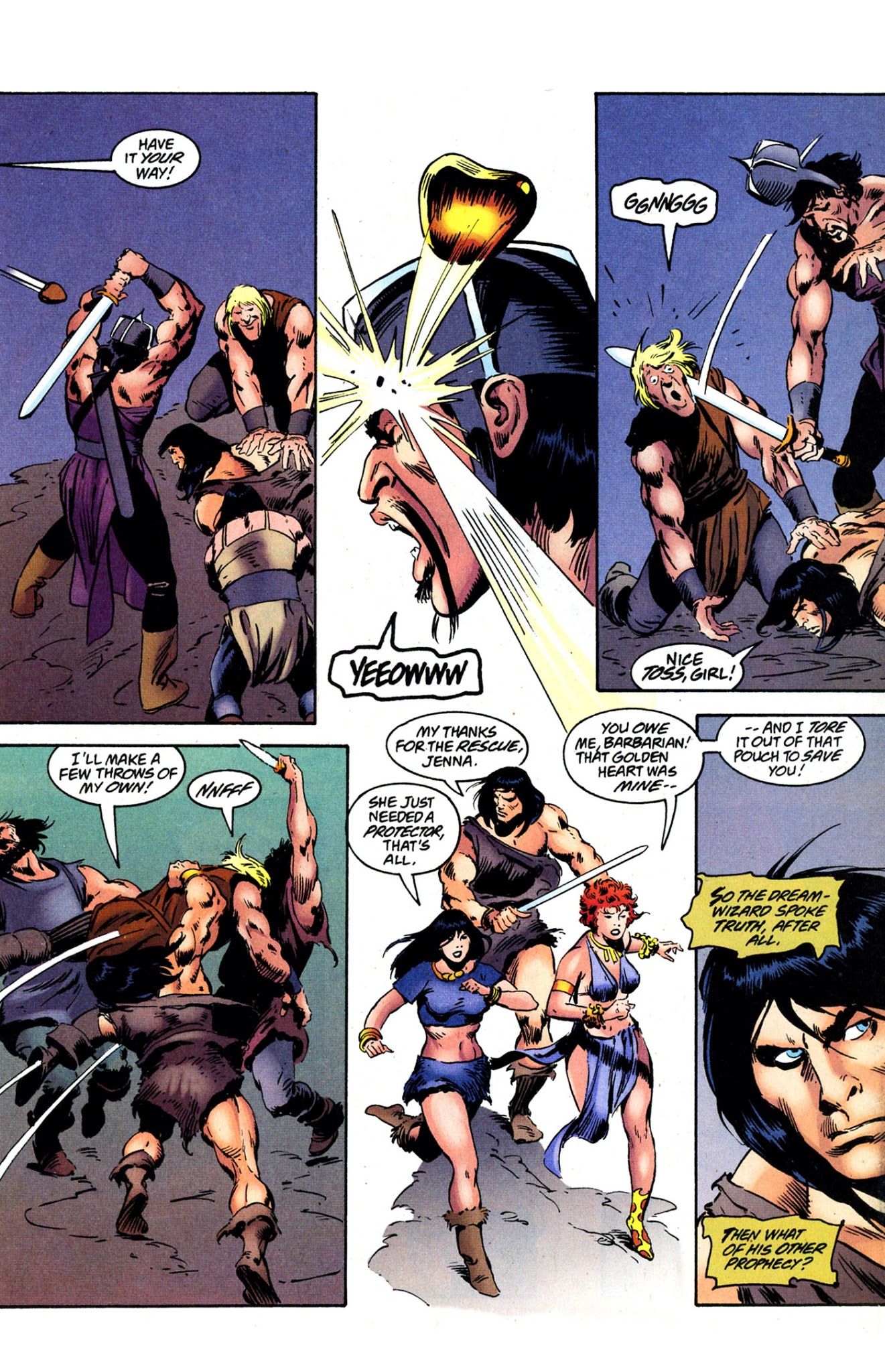 Read online Conan the Barbarian: Death Covered In Gold comic -  Issue #3 - 18