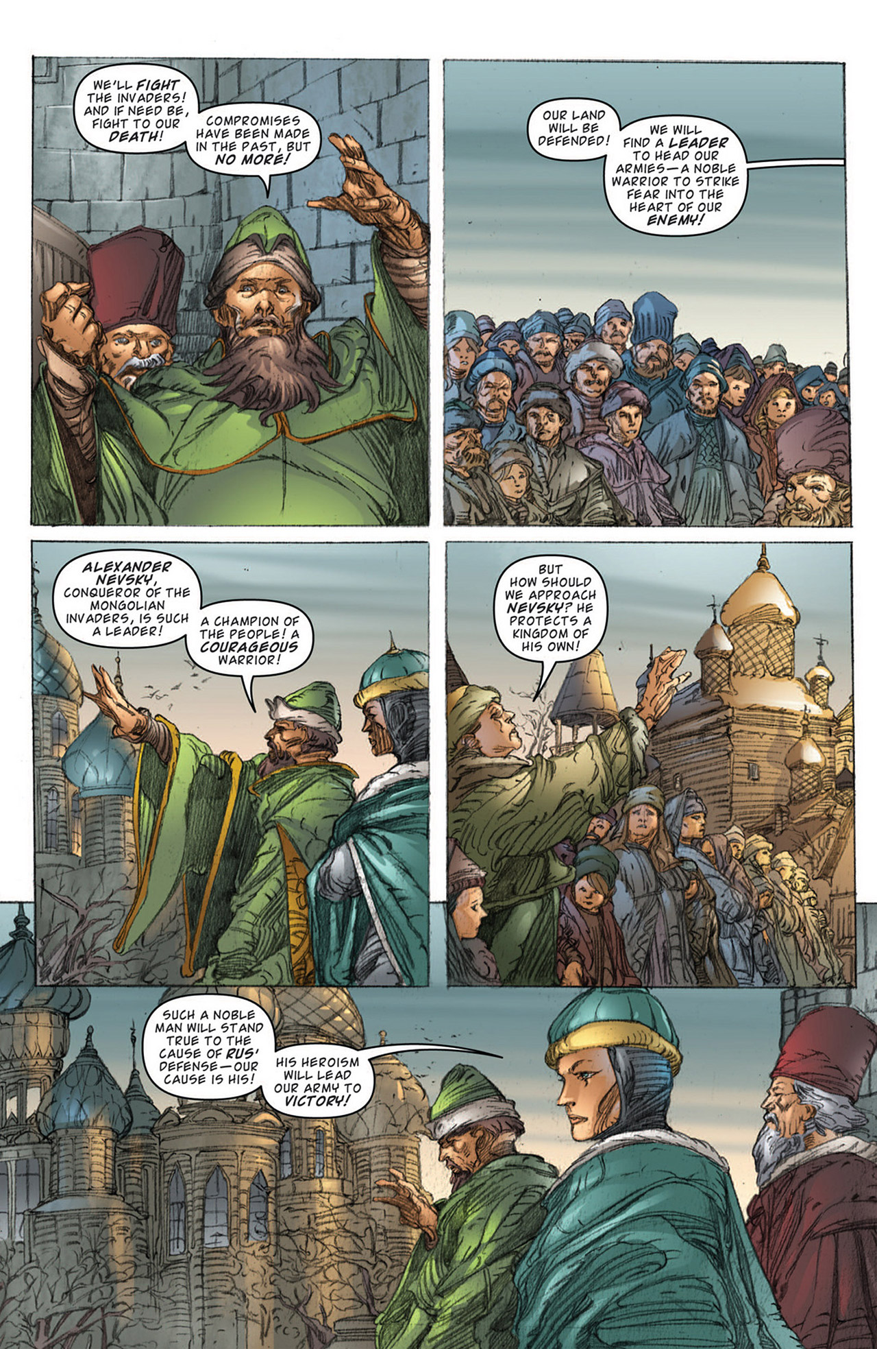 Read online Nevsky: A Hero of the People comic -  Issue # TPB - 46