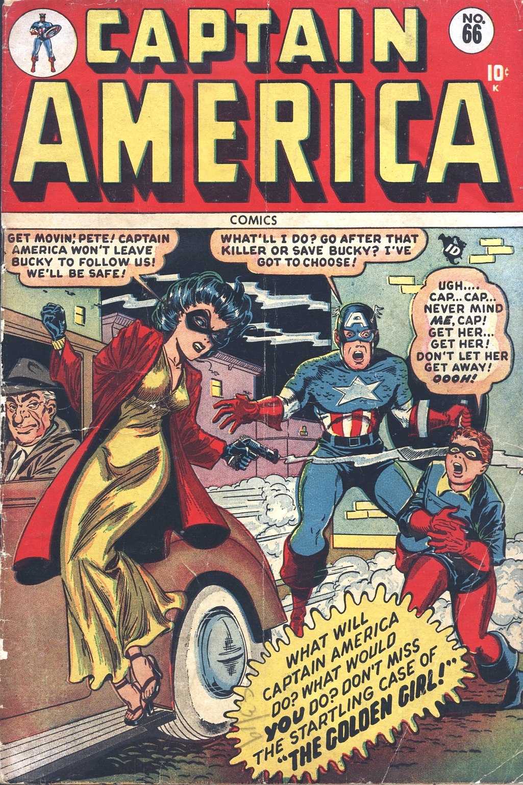 Read online Captain America Comics comic -  Issue #66 - 1