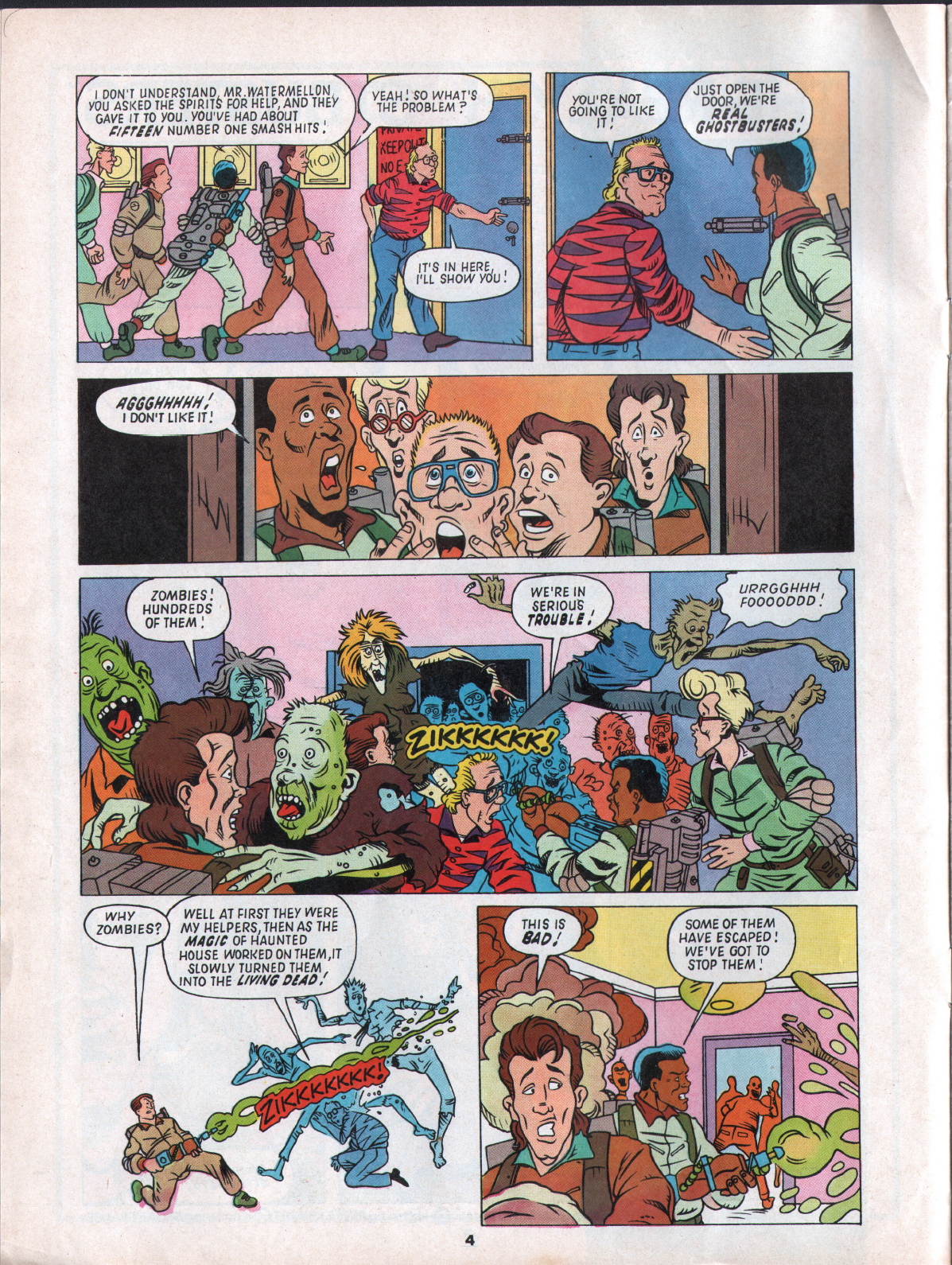 Read online The Real Ghostbusters comic -  Issue #54 - 4
