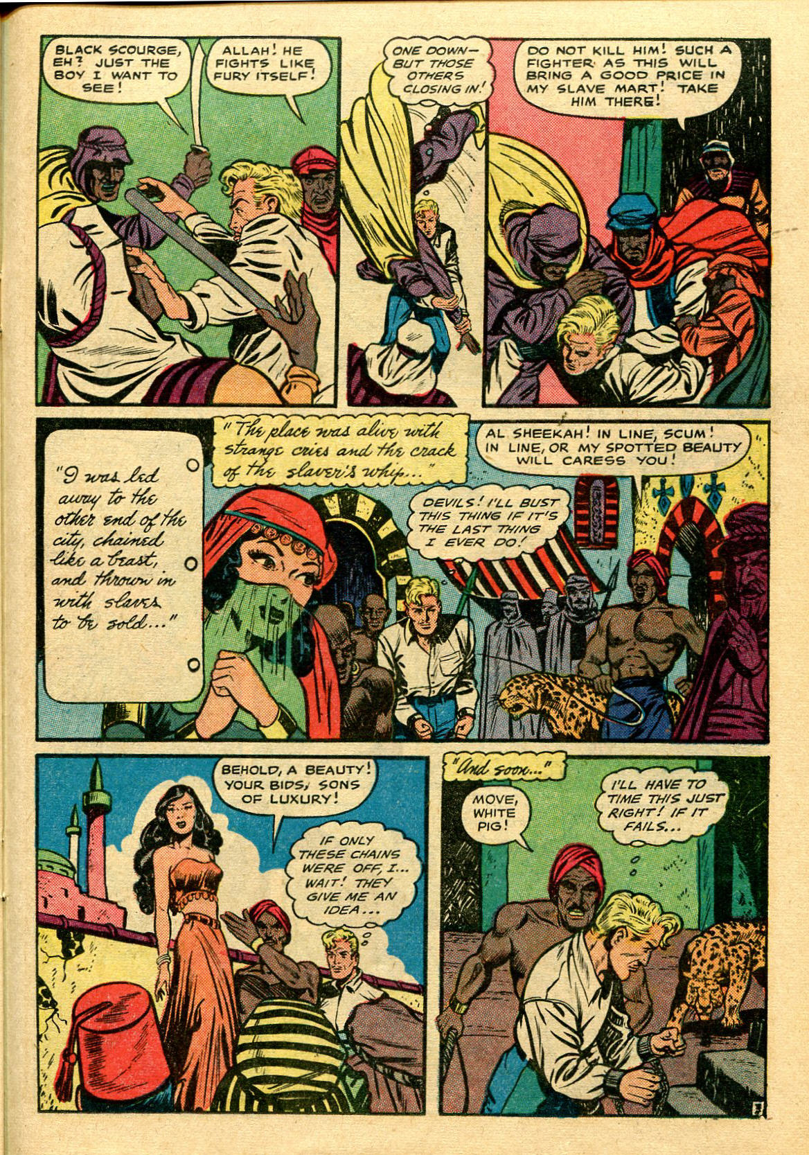 Read online Jungle Comics comic -  Issue #130 - 35
