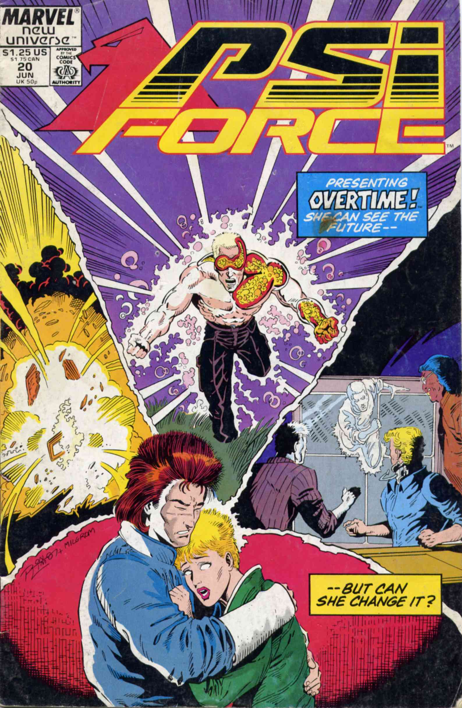 Read online Psi-Force comic -  Issue #20 - 1