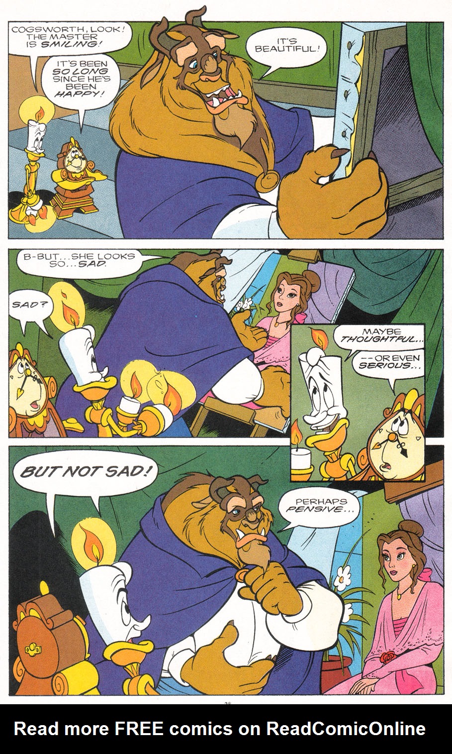 Read online Disney's Beauty and the Beast comic -  Issue #9 - 30