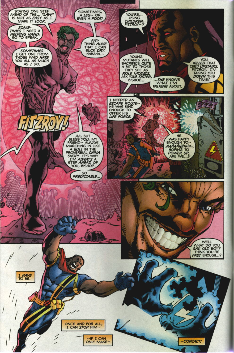 Read online Bishop: The Last X-Man comic -  Issue #1 - 7