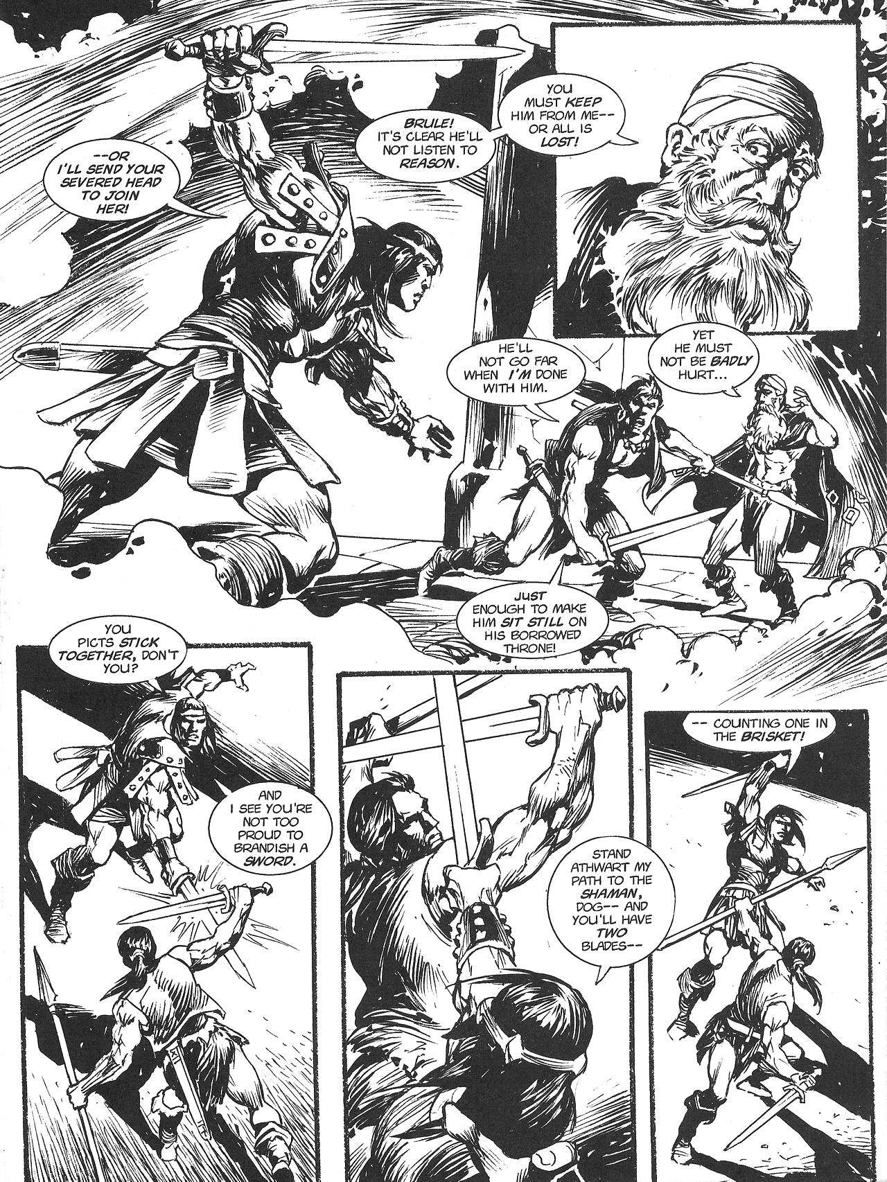 Read online The Savage Sword Of Conan comic -  Issue #226 - 31