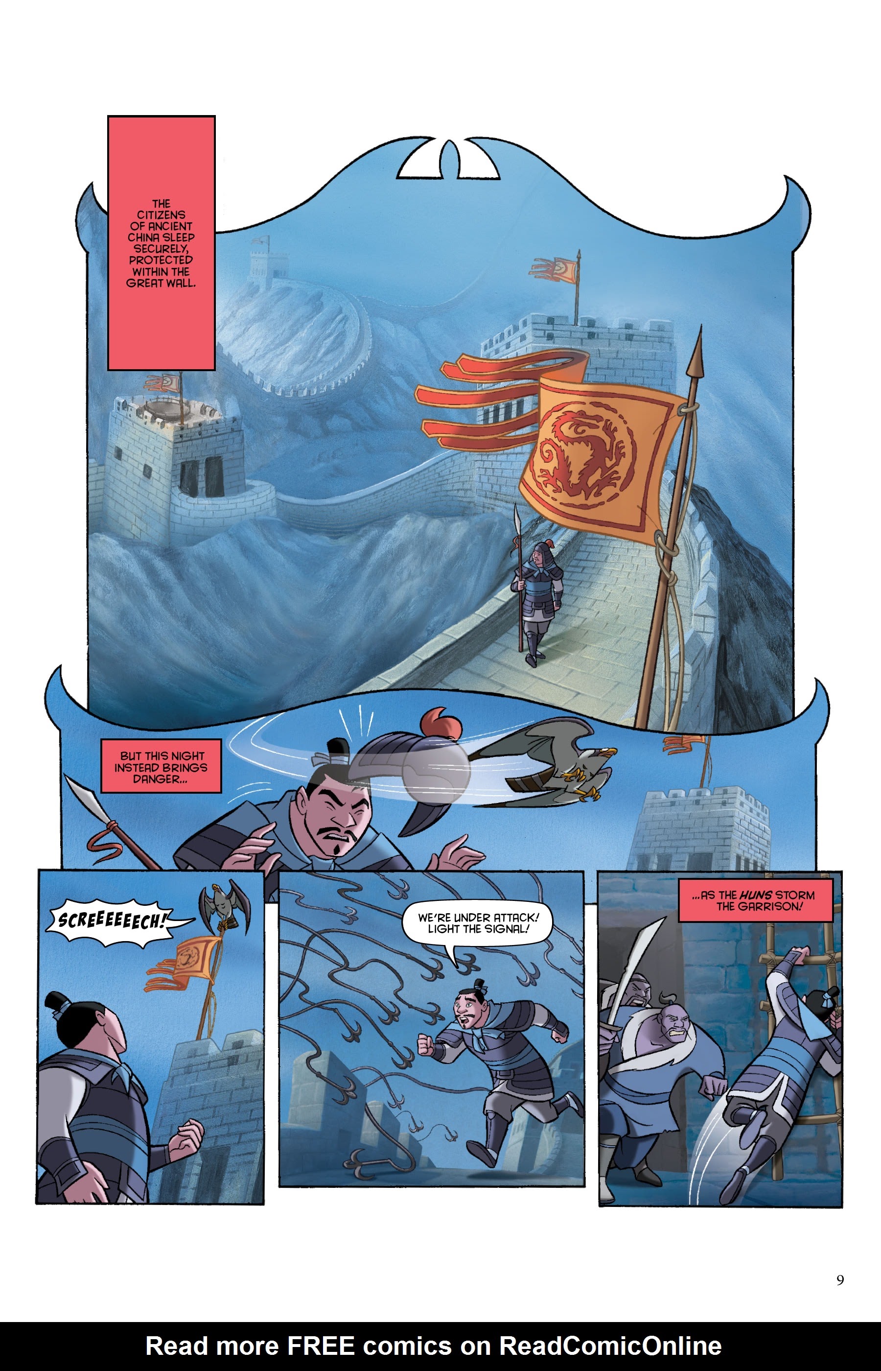Read online Disney Mulan: The Story of the Movie in Comics comic -  Issue # TPB - 9