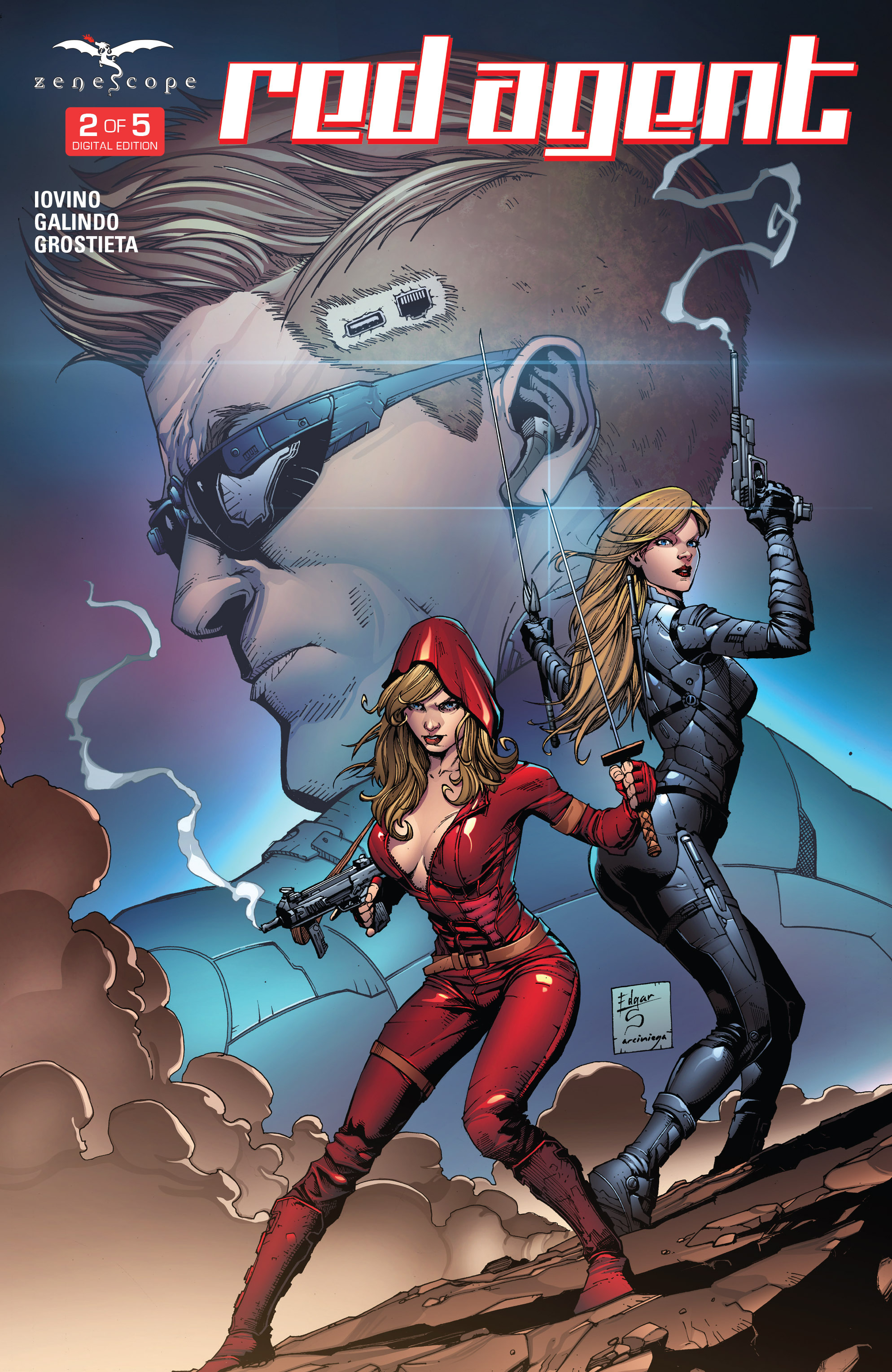 Read online Red Agent comic -  Issue #2 - 1