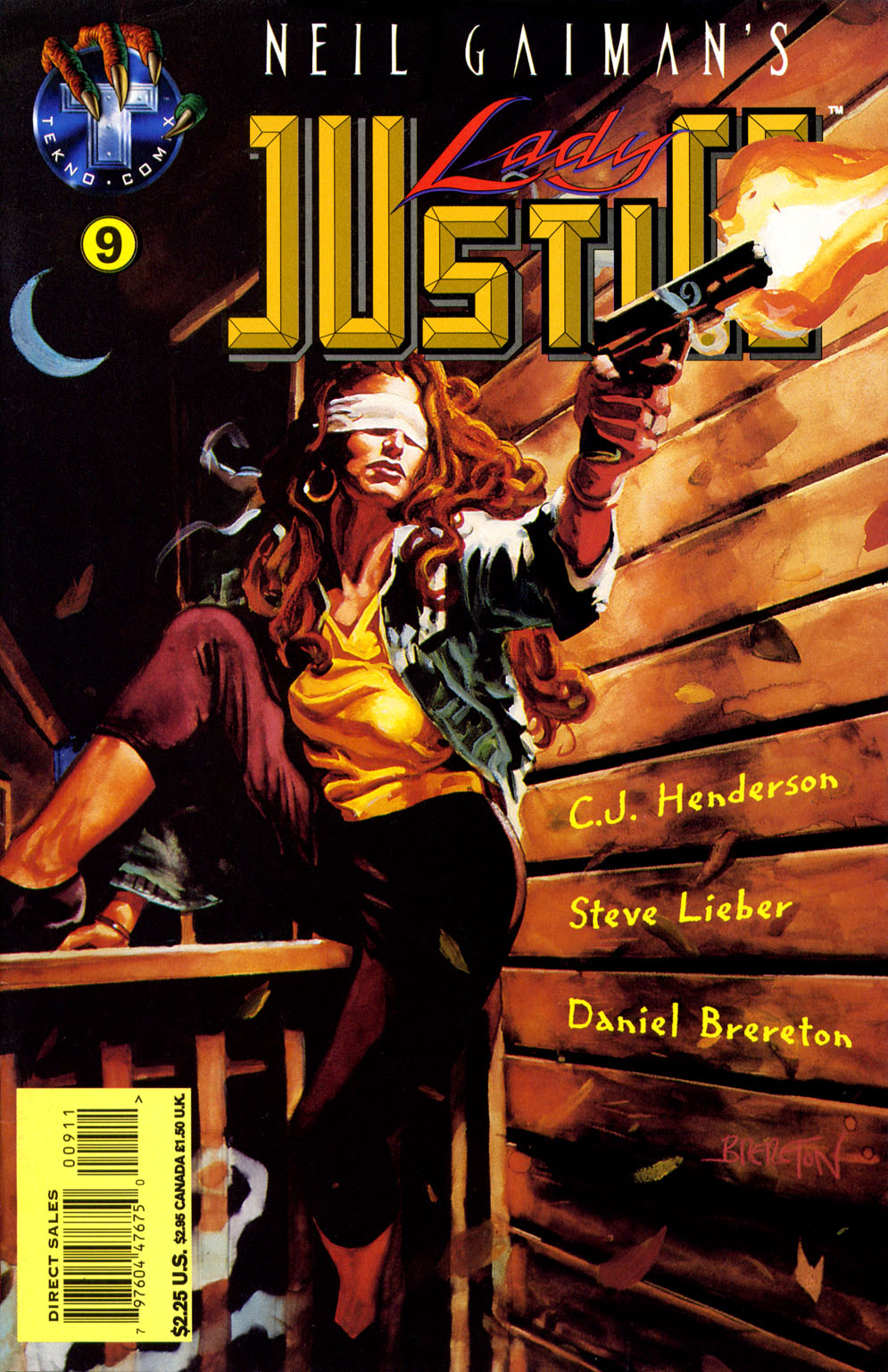 Read online Neil Gaiman's Lady Justice comic -  Issue #9 - 1
