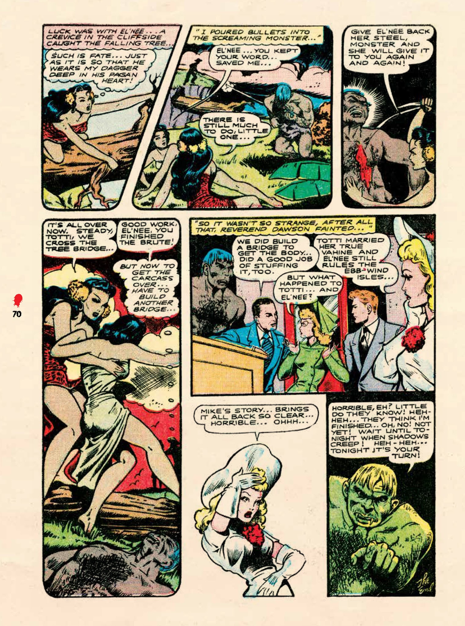 Read online Chilling Archives of Horror Comics comic -  Issue # TPB 12 - 71