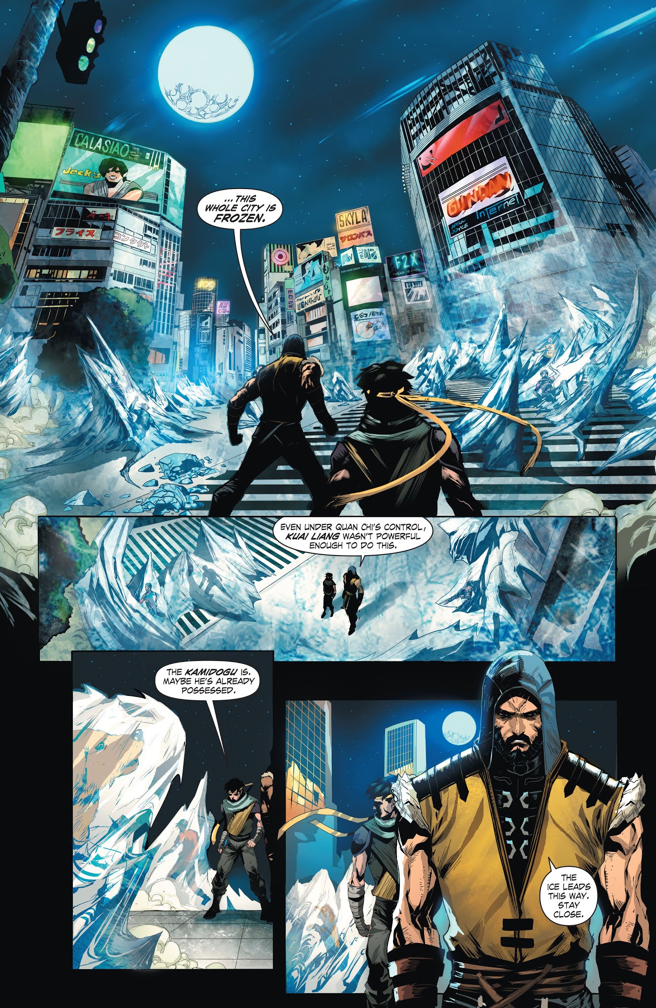 Read online Mortal Kombat X [I] comic -  Issue # _TPB 2 - 13