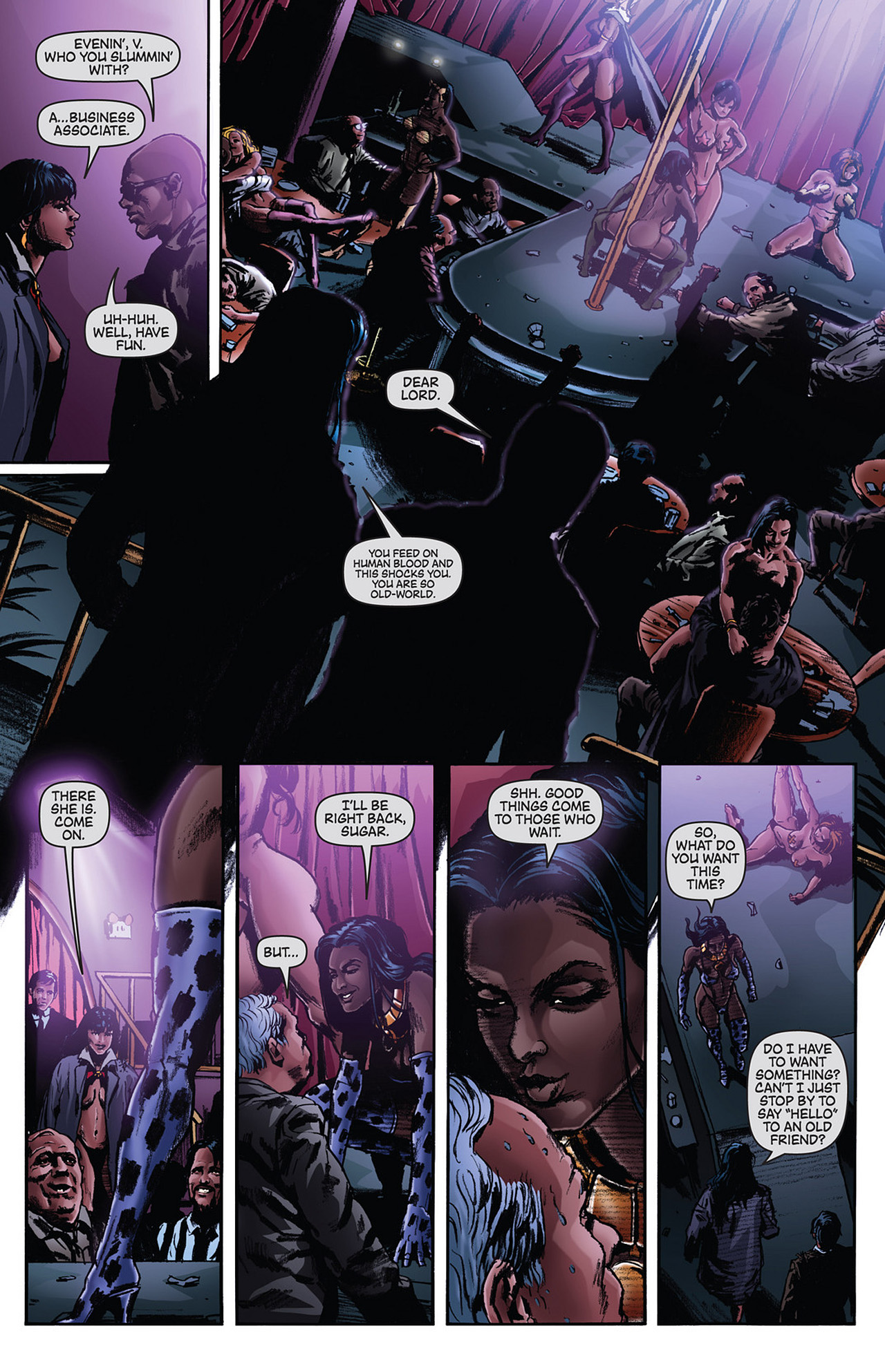 Read online Dark Shadows/Vampirella comic -  Issue #2 - 14