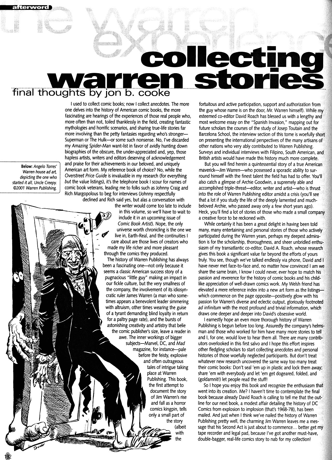 Read online Warren Companion comic -  Issue # TPB (Part 2) - 93