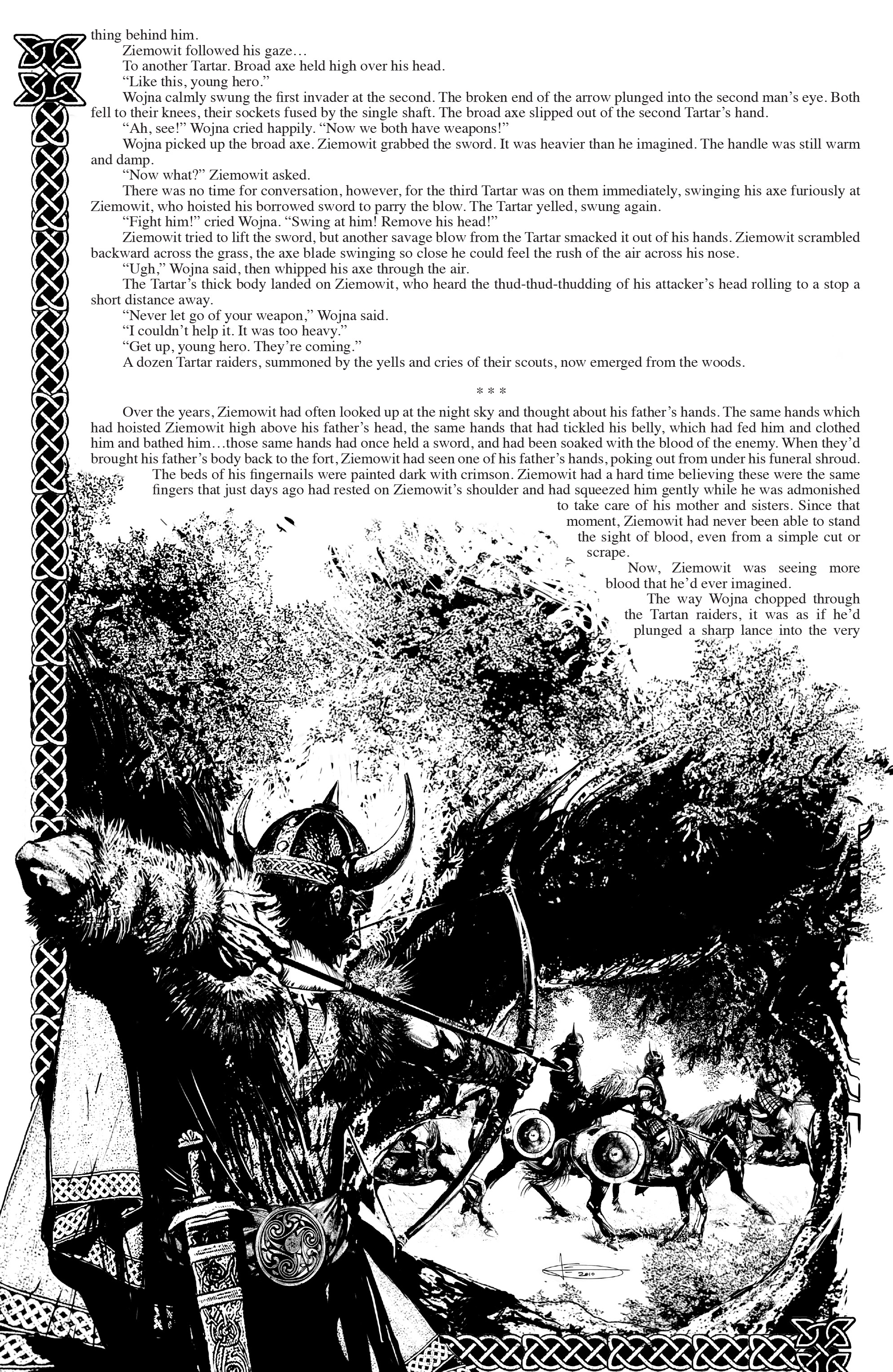 Read online The Savage Axe of Ares (B&W) comic -  Issue # Full - 46