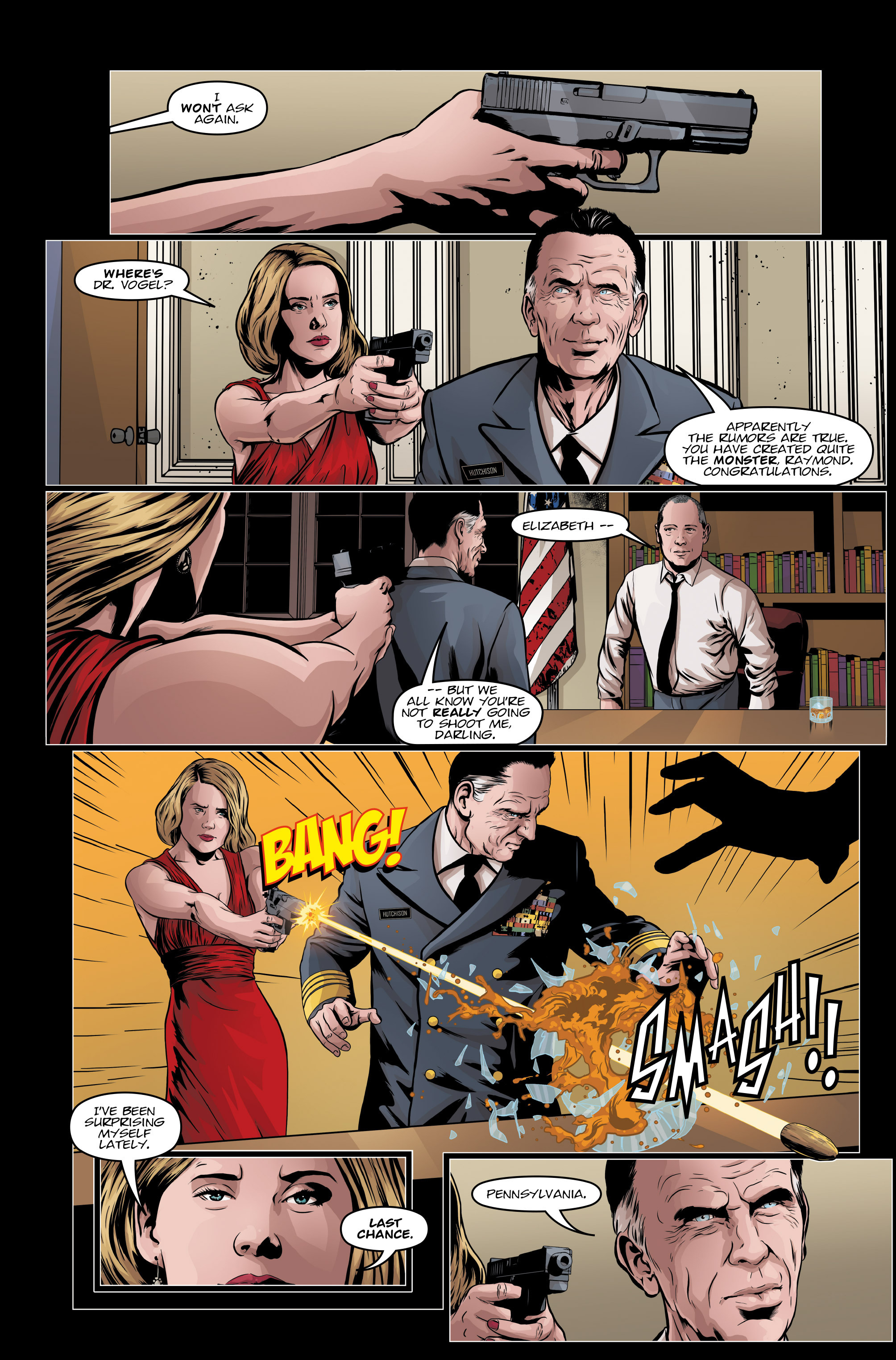 Read online The Blacklist comic -  Issue #10 - 3