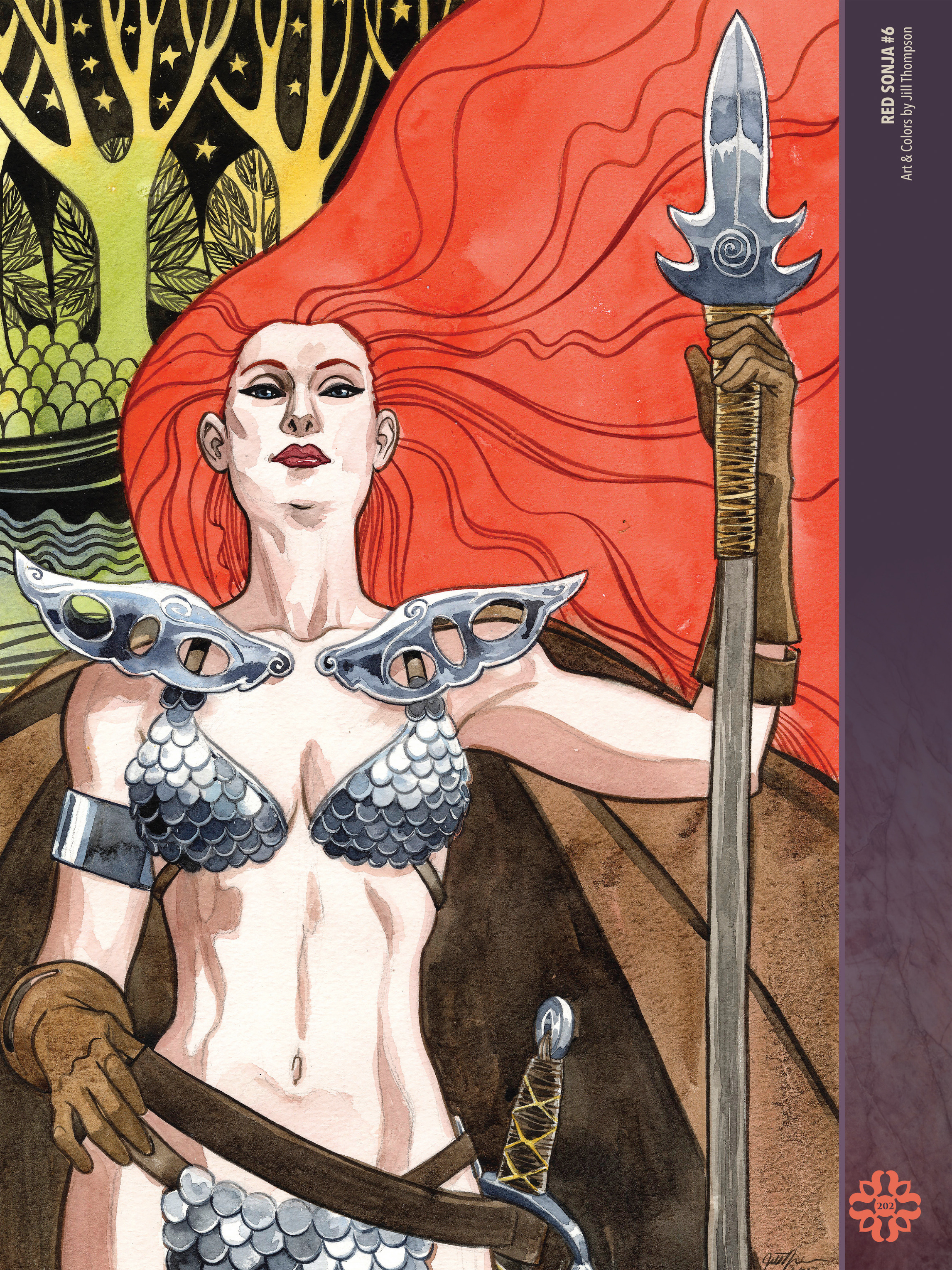 Read online The Art of Red Sonja comic -  Issue # TPB 2 (Part 3) - 3