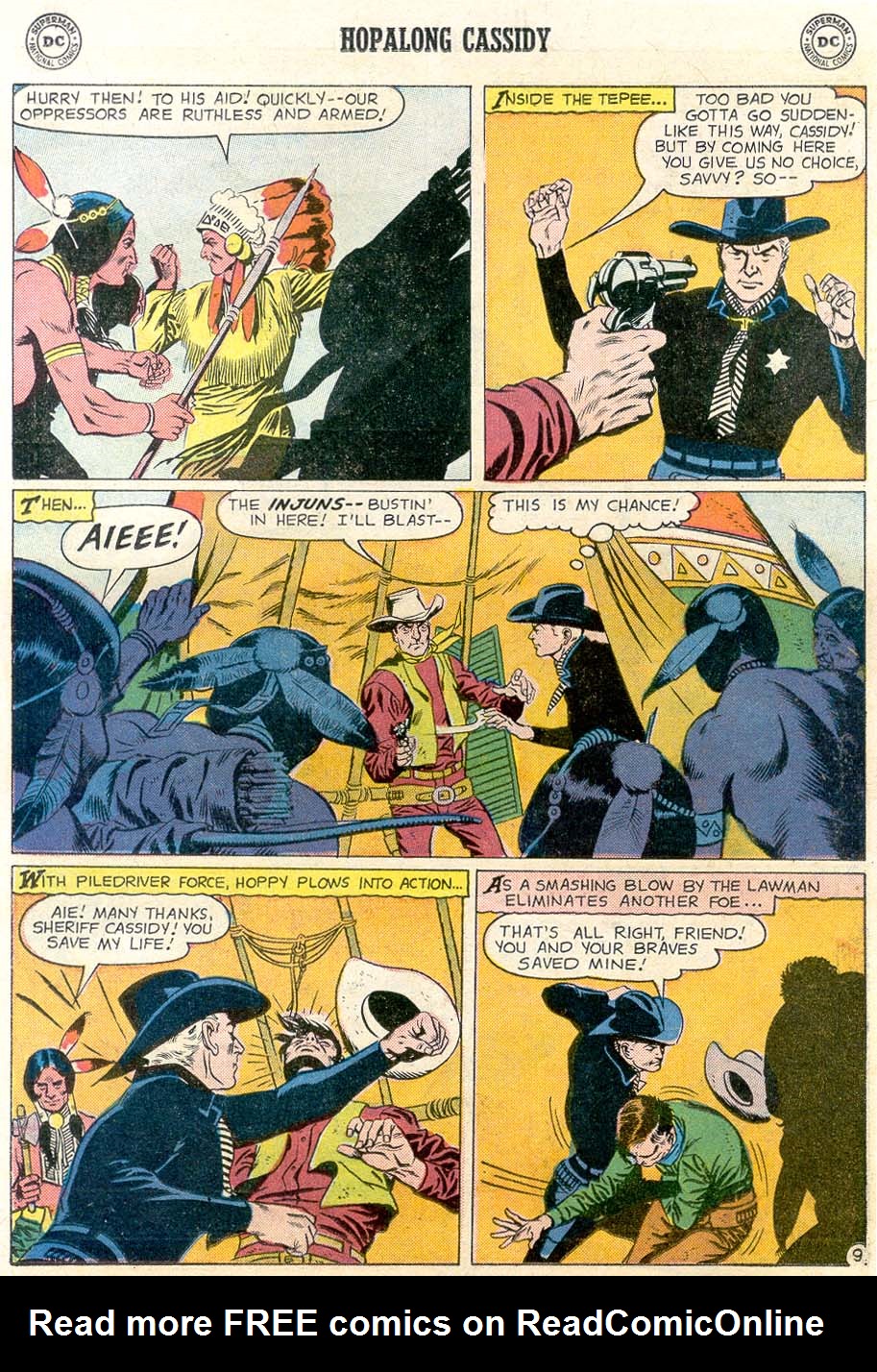 Read online Hopalong Cassidy comic -  Issue #132 - 11