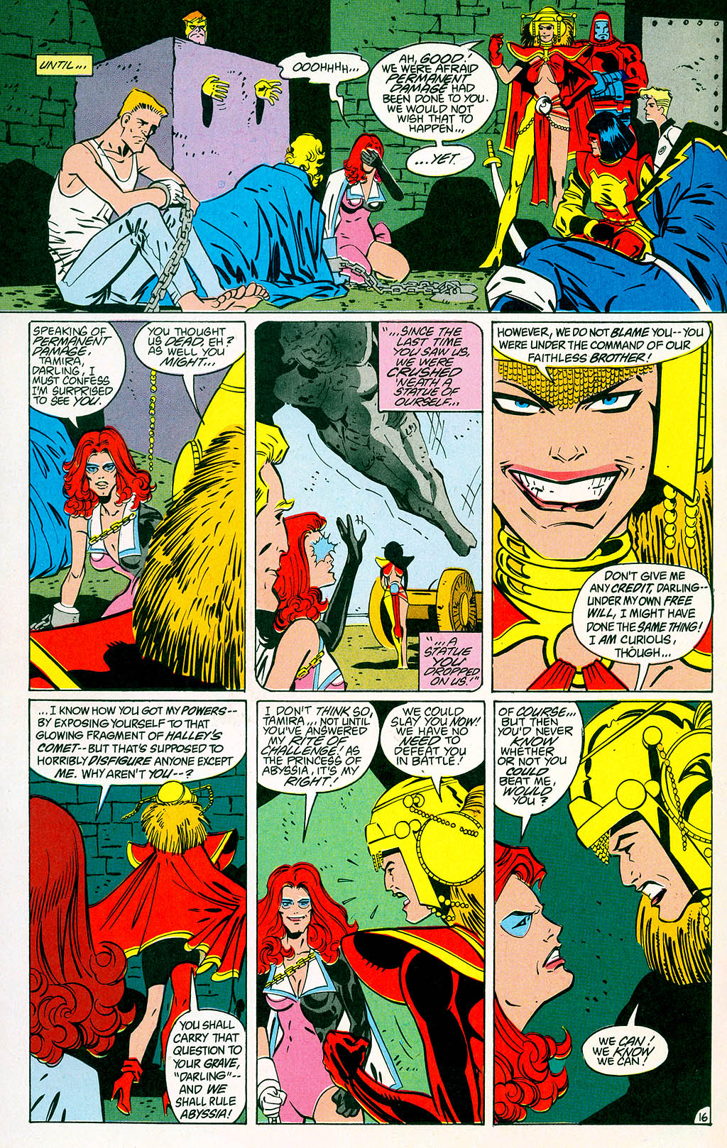 Read online The Outsiders (1985) comic -  Issue #28 - 17