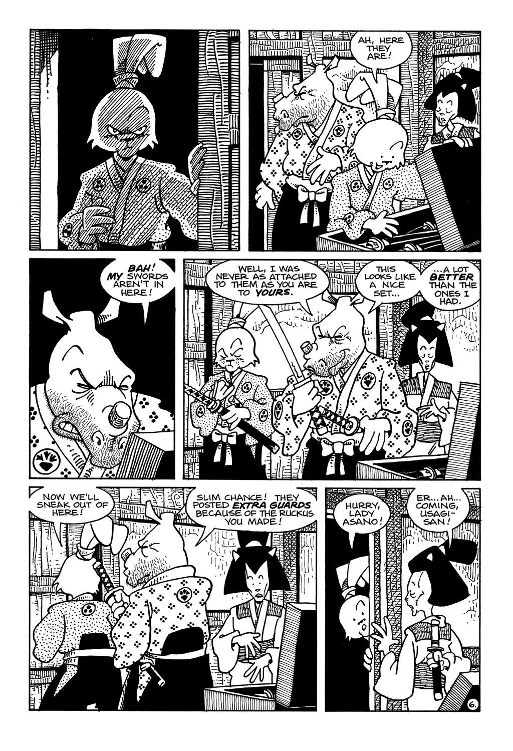 Read online Usagi Yojimbo (1987) comic -  Issue #36 - 8