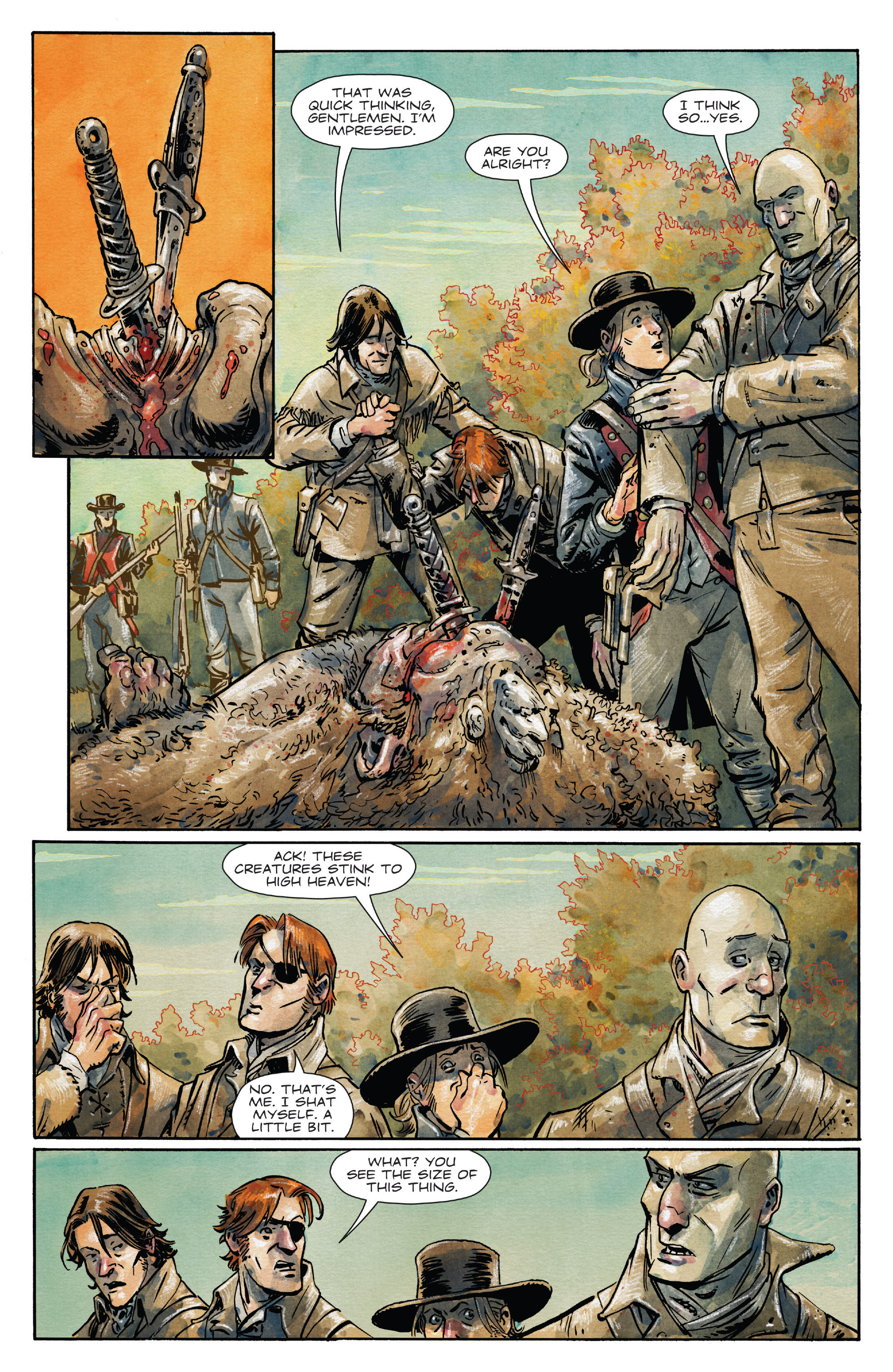 Read online Manifest Destiny comic -  Issue #21 - 14