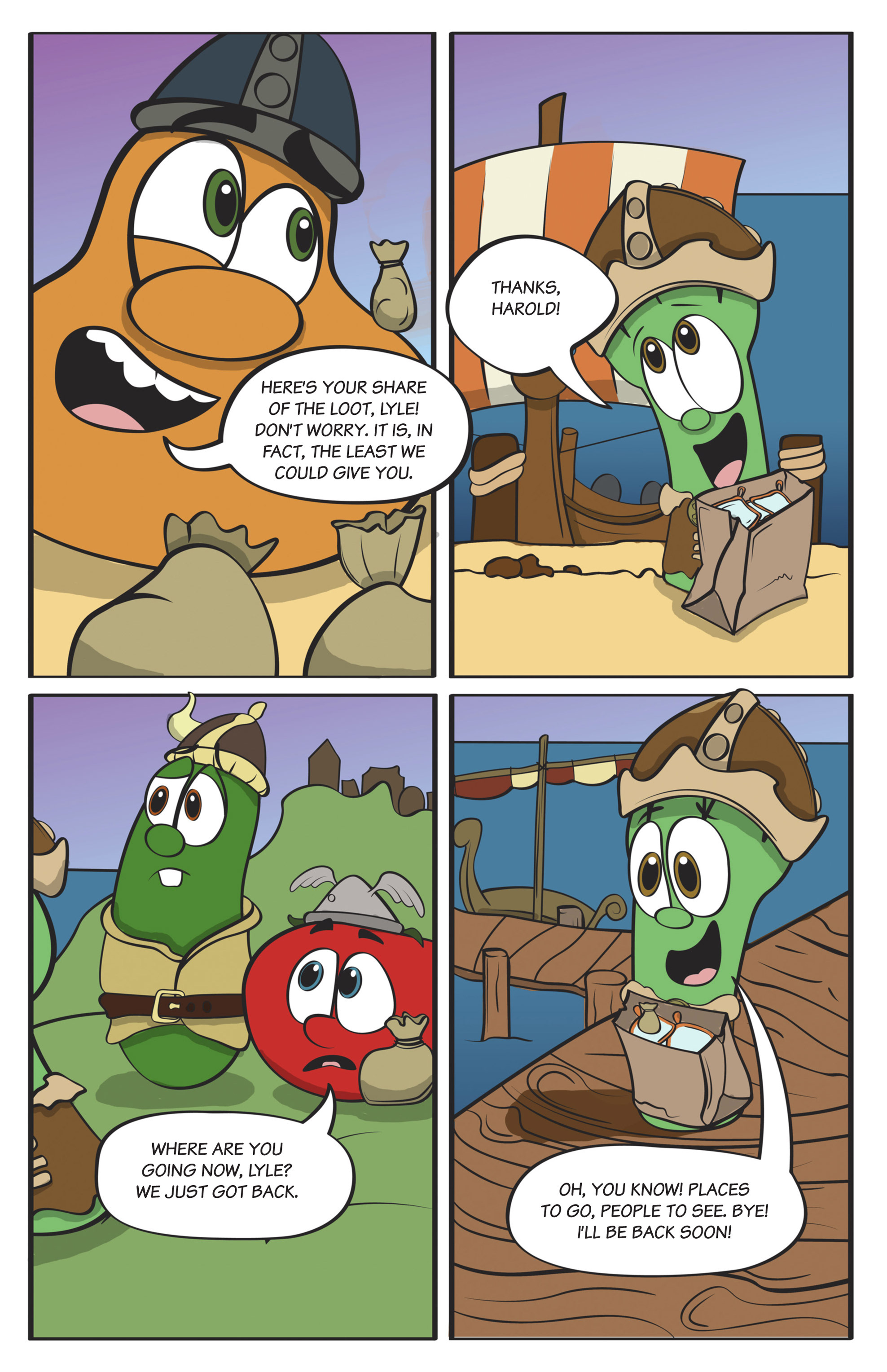 Read online VeggieTales comic -  Issue #5 - 4