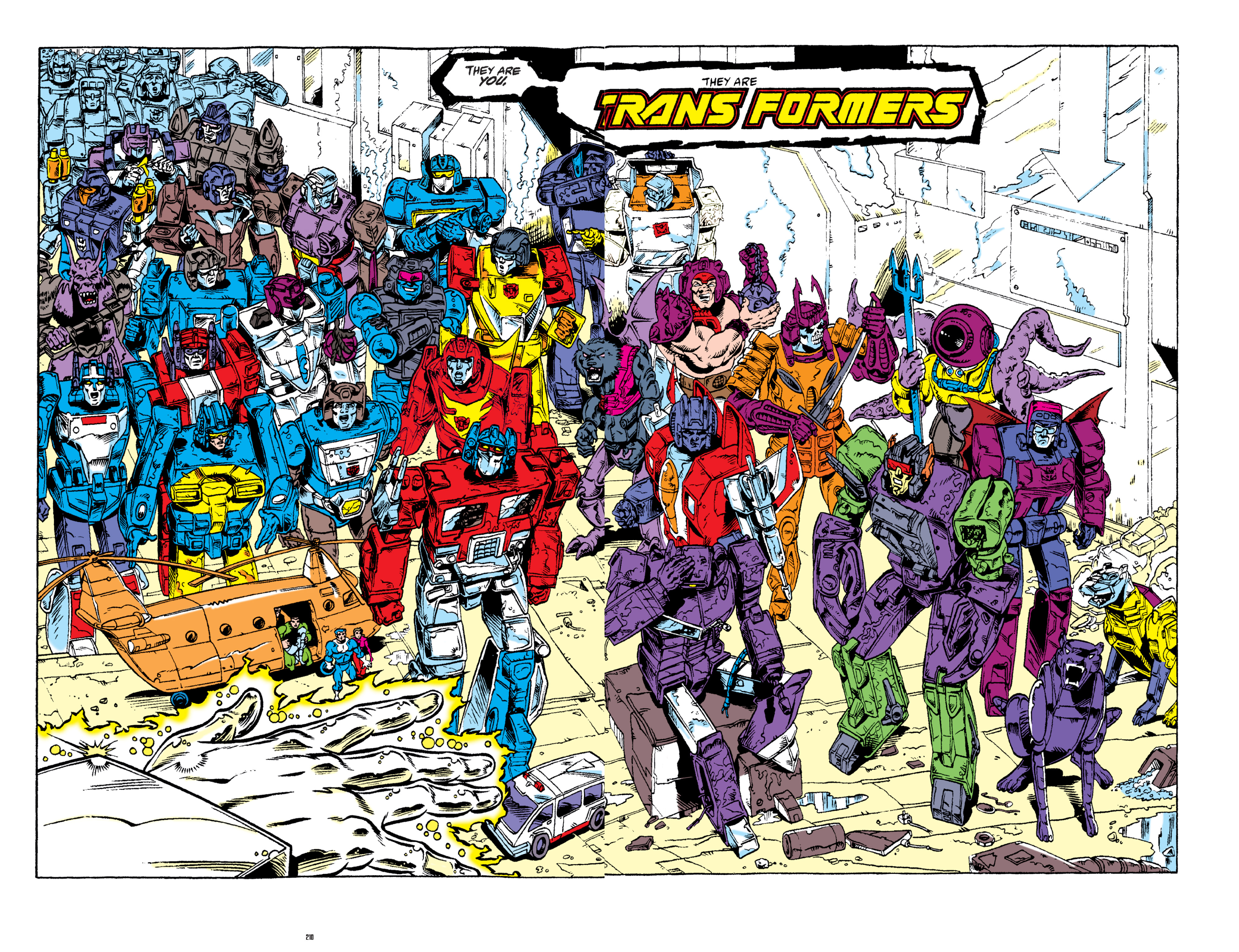 Read online The Transformers Classics comic -  Issue # TPB 6 - 209