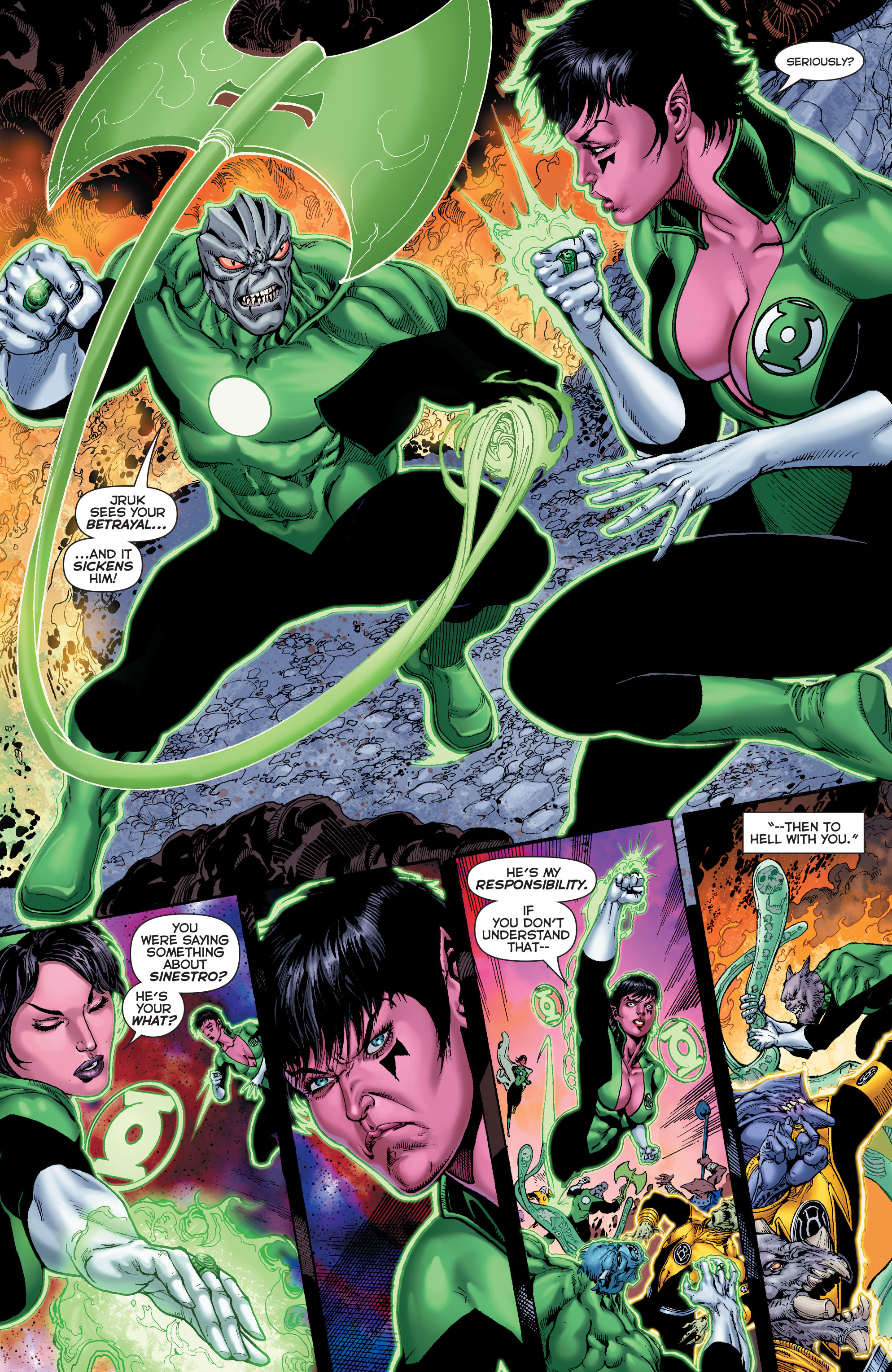 Read online Sinestro comic -  Issue #7 - 13