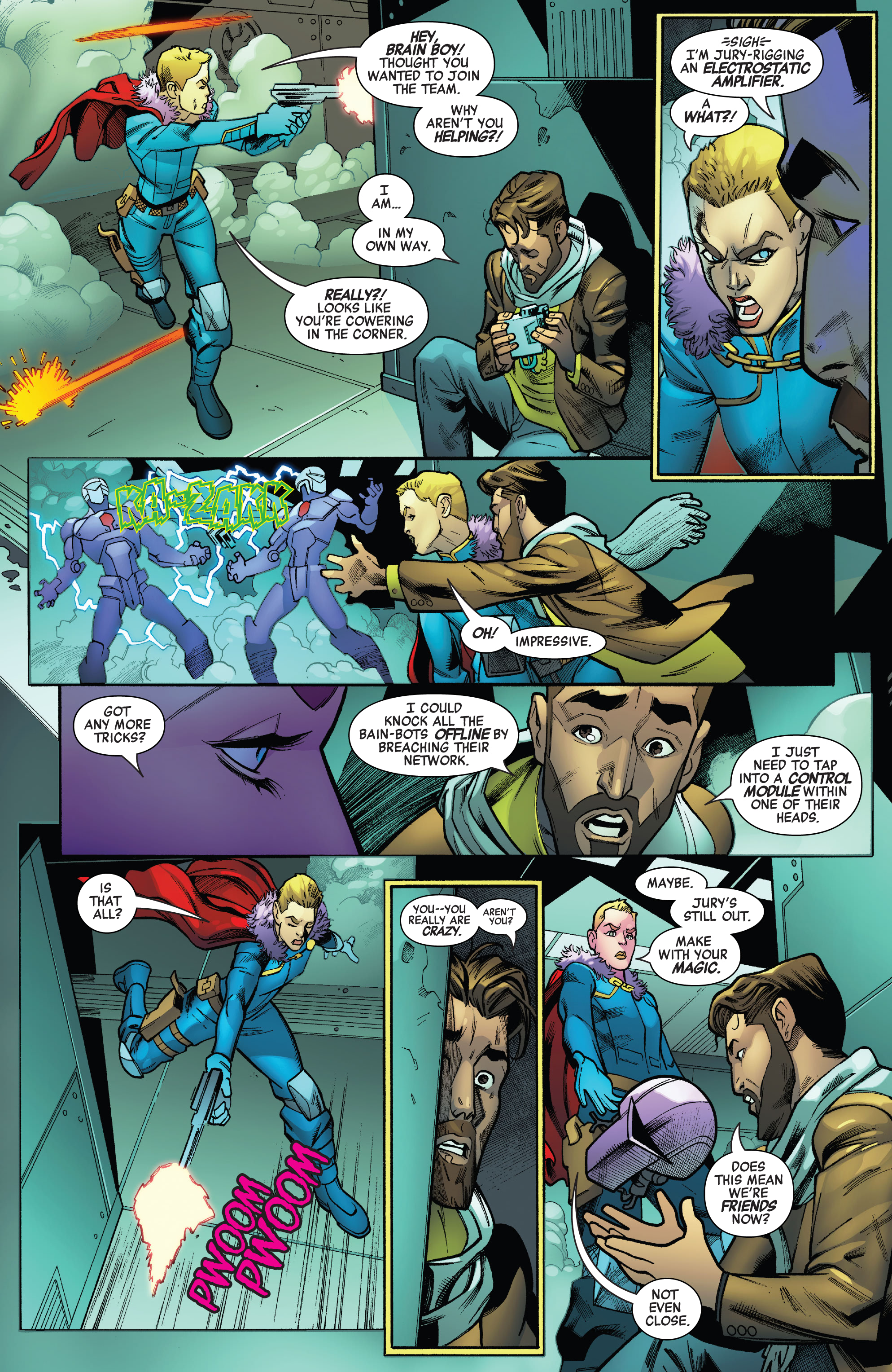 Read online 2020 Machine Man comic -  Issue #2 - 28