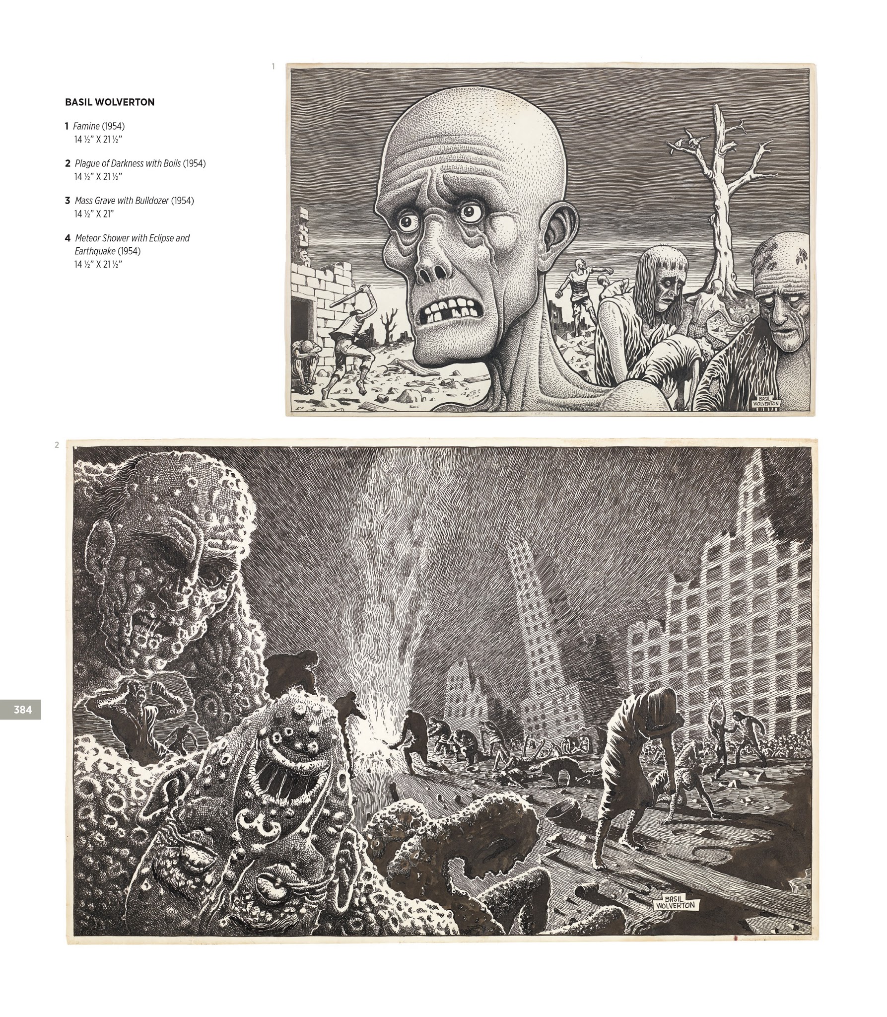 Read online The Blighted Eye: Original Comic Art From the Glenn Bray Collection comic -  Issue # TPB - 378