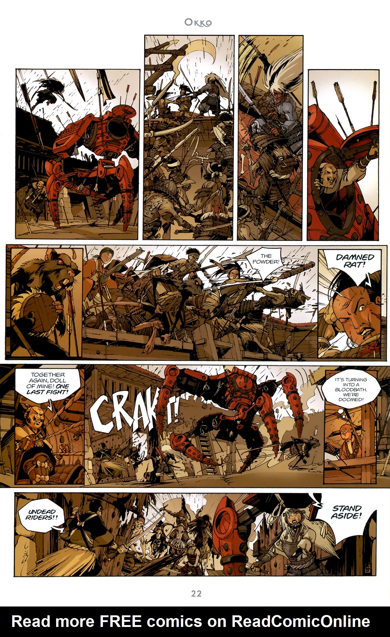 Read online Okko: The Cycle of Earth comic -  Issue #4 - 22