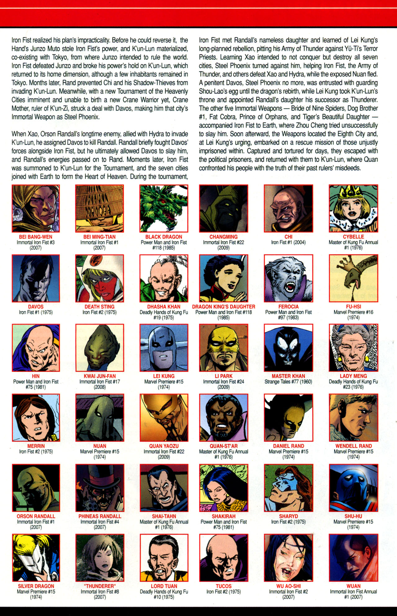 Read online Official Handbook of the Marvel Universe A To Z Update comic -  Issue #1 - 33