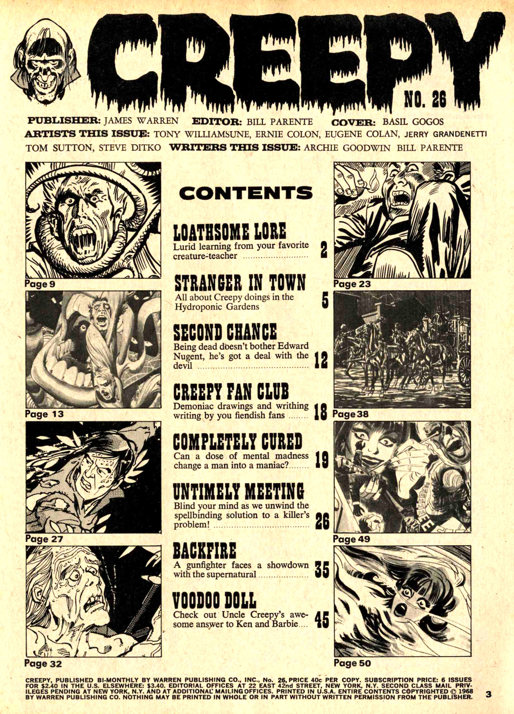 Creepy (1964) Issue #26 #26 - English 3