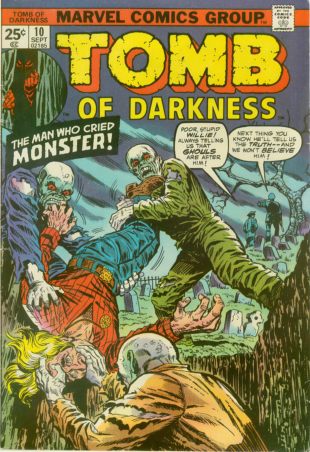 Read online Tomb of Darkness comic -  Issue #10 - 1