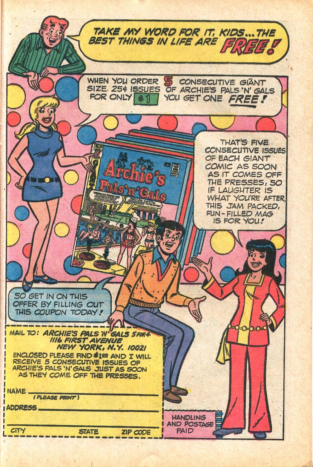 Read online Archie's Pals 'N' Gals (1952) comic -  Issue #80 - 37