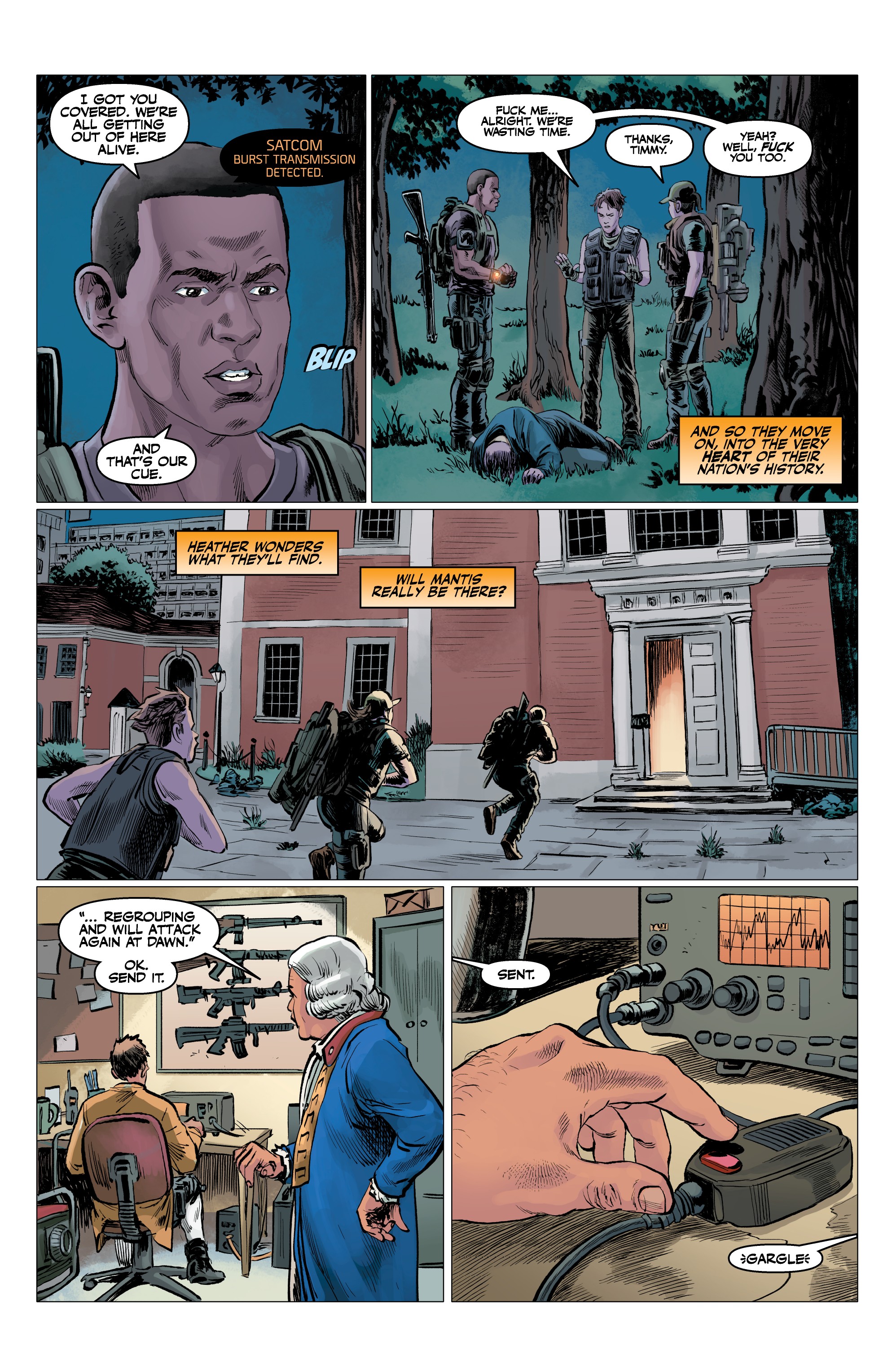 Read online Tom Clancy's The Division: Extremis Malis comic -  Issue #2 - 15