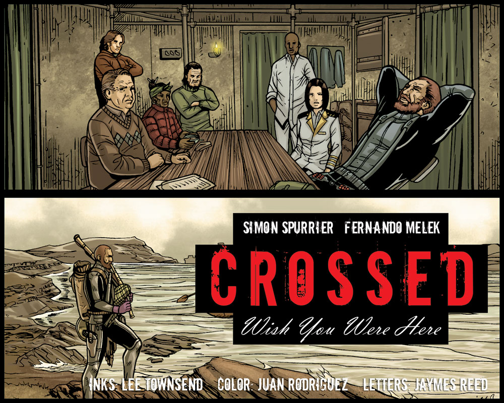Crossed: Wish You Were Here - Volume 3 issue 8 - Page 1