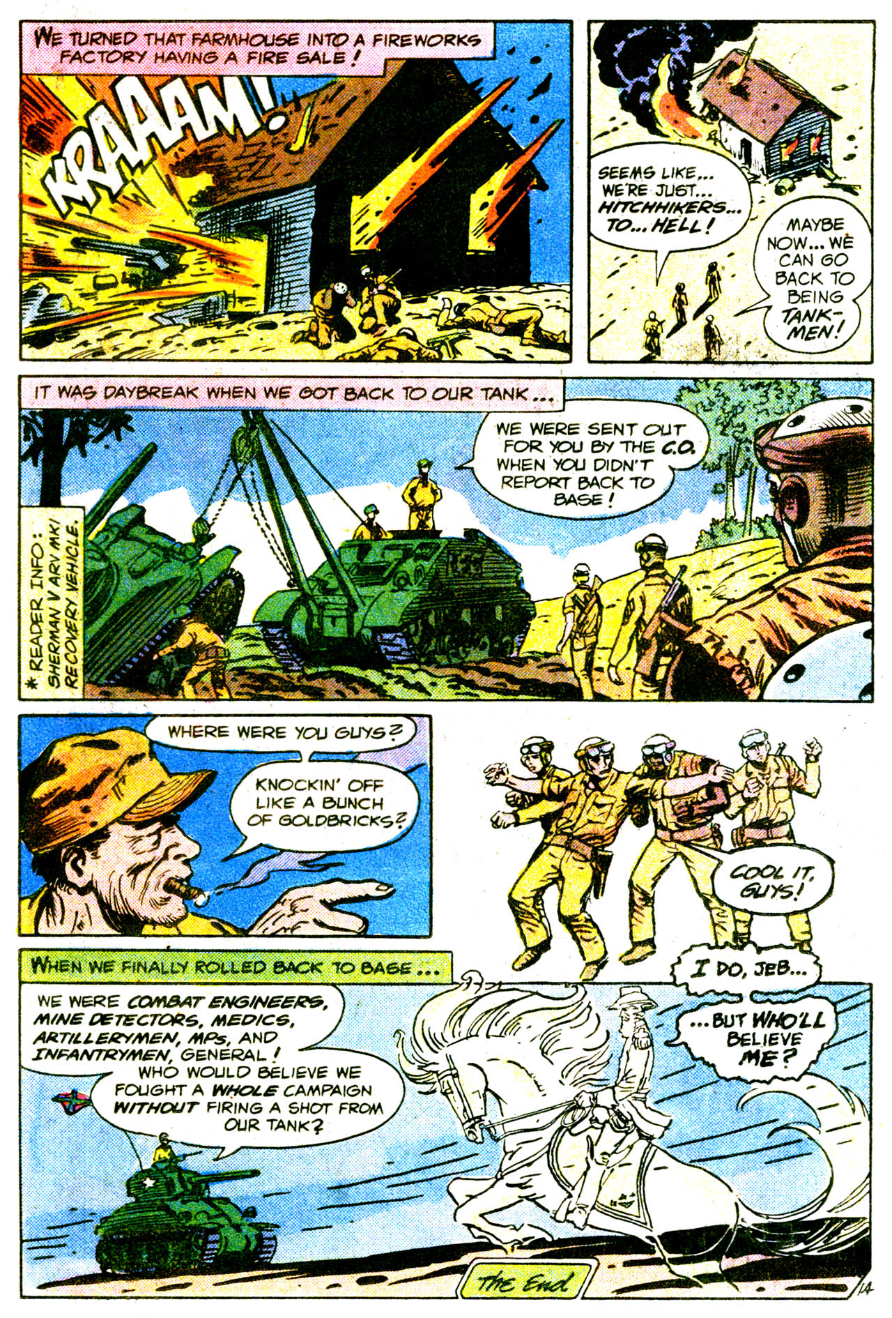 Read online G.I. Combat (1952) comic -  Issue #247 - 17