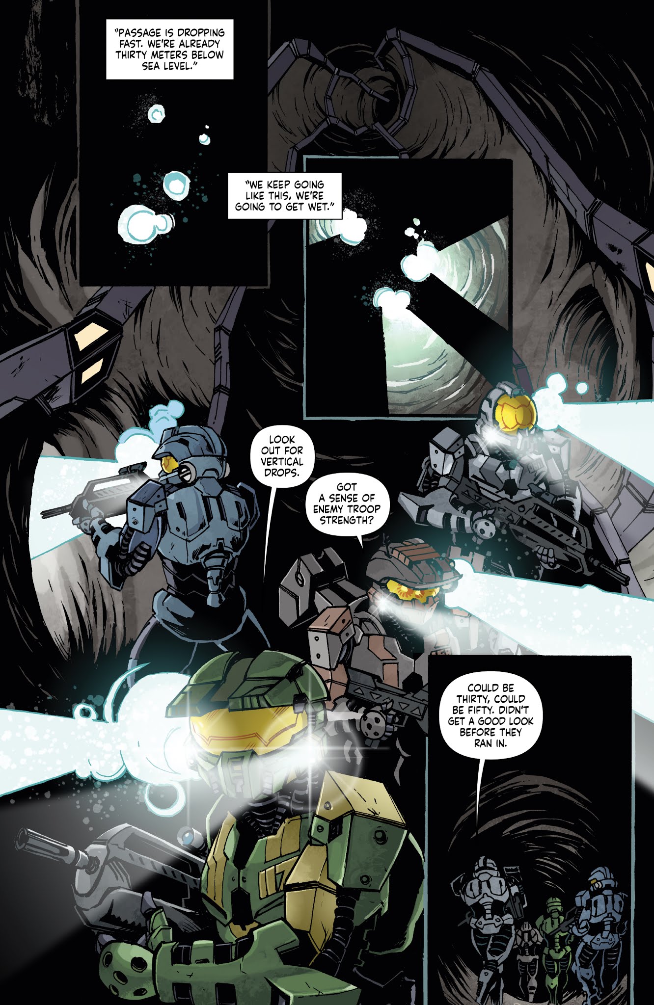 Read online Halo: Collateral Damage comic -  Issue #2 - 3