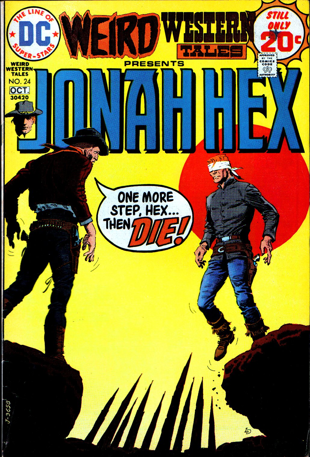 Read online Weird Western Tales (1972) comic -  Issue #24 - 1