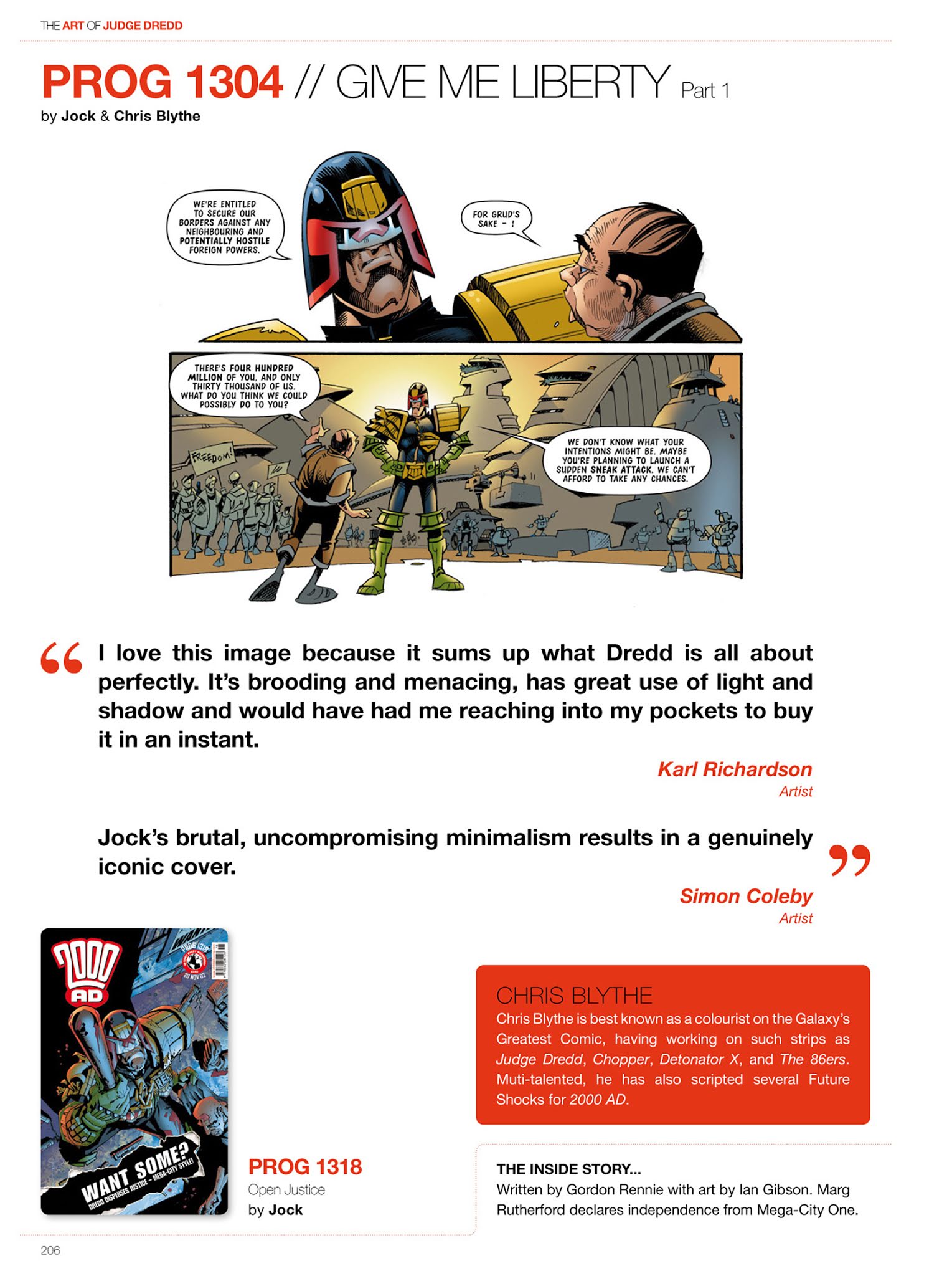 Read online The Art of Judge Dredd: Featuring 35 Years of Zarjaz Covers comic -  Issue # TPB (Part 3) - 27