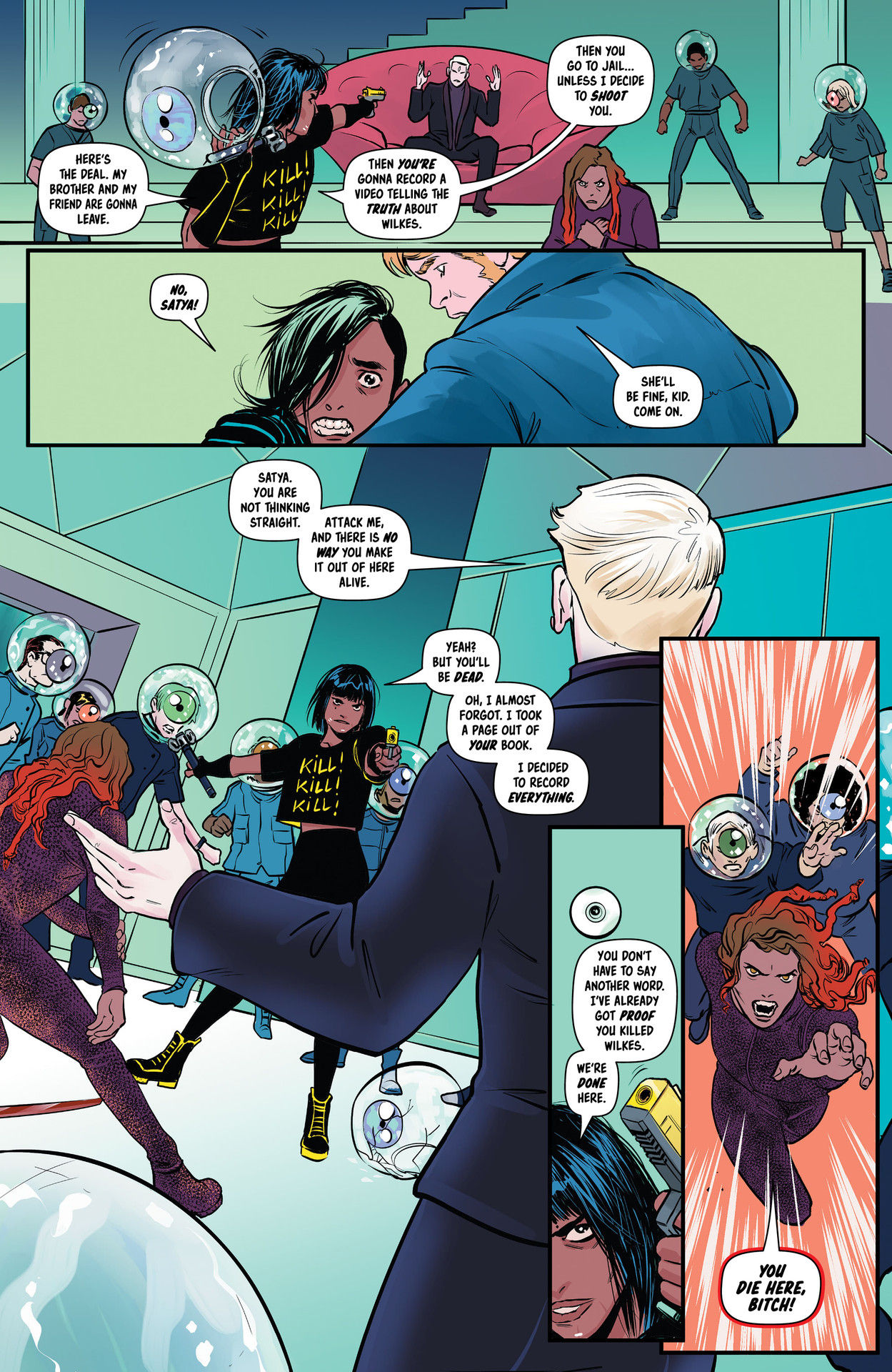 Read online Bylines in Blood comic -  Issue #4 - 17