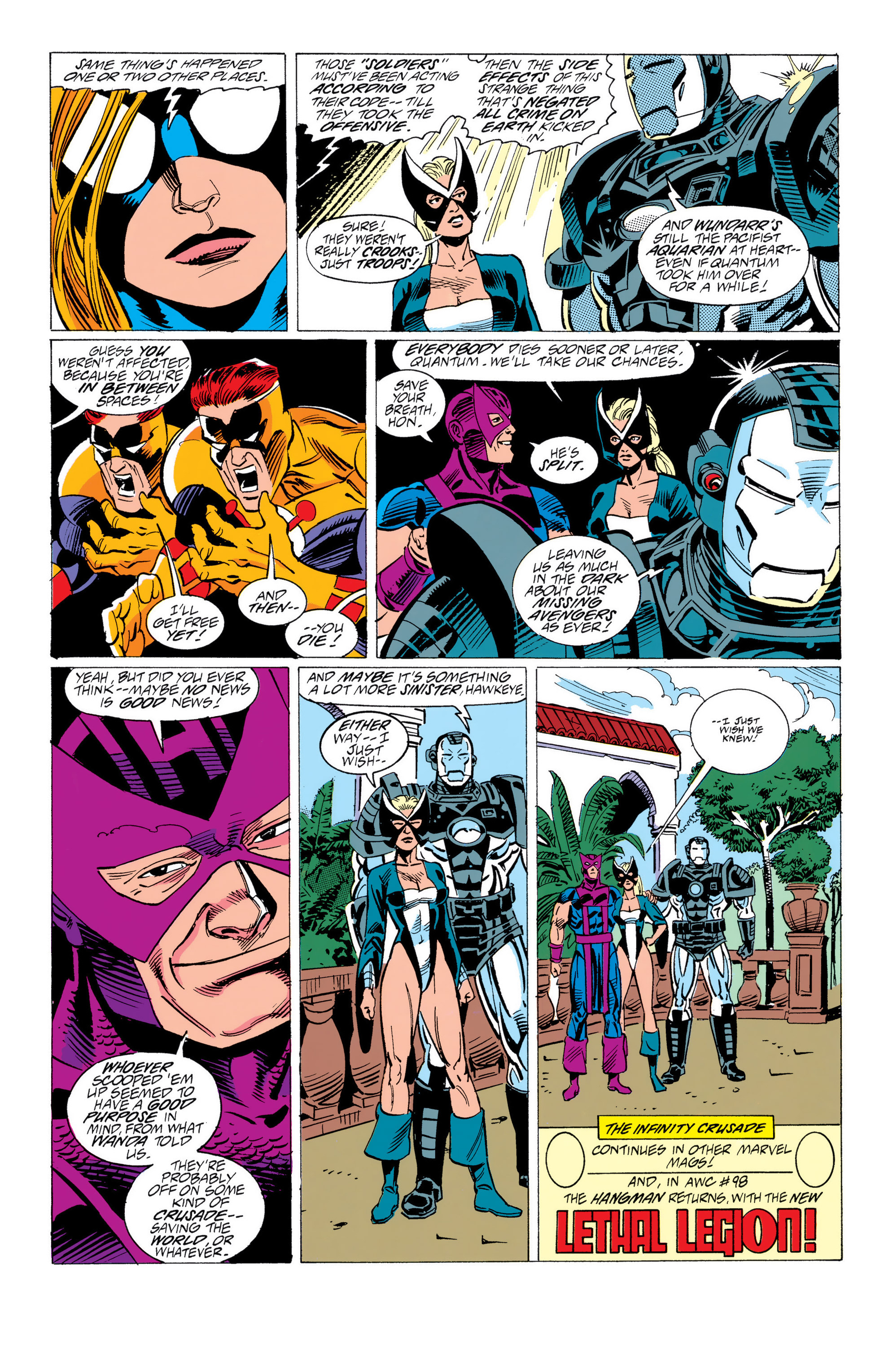 Read online Avengers West Coast (1989) comic -  Issue #97 - 23