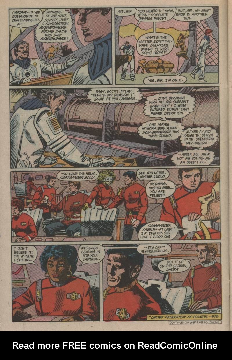 Read online Star Trek (1984) comic -  Issue #42 - 5