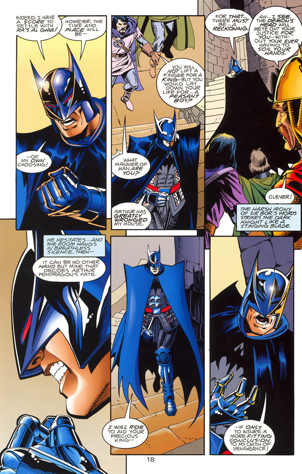 Read online Batman: Dark Knight of the Round Table comic -  Issue #2 - 20