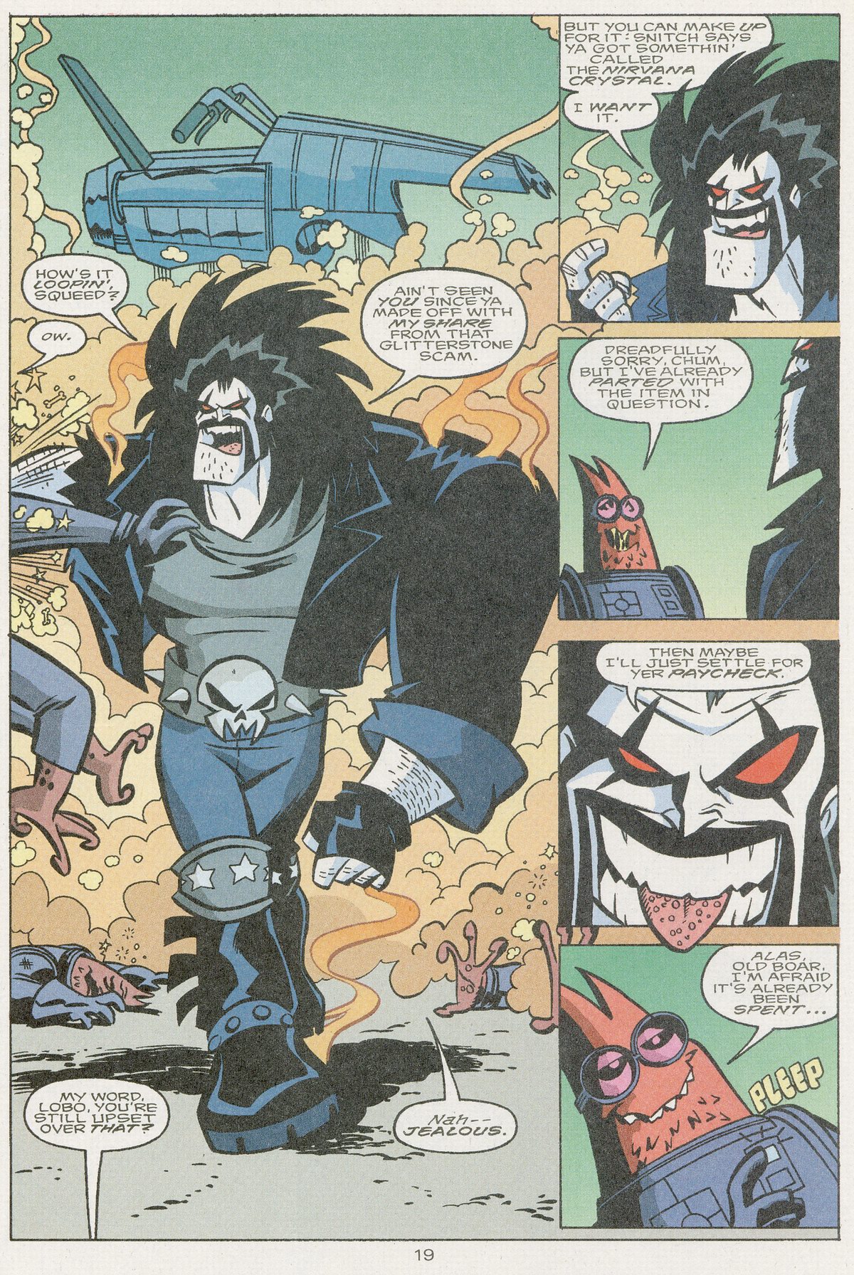 Read online Superman Adventures comic -  Issue # _Special - Superman vs Lobo - 20